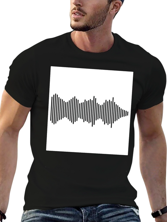 Soundwave Graphic Tee - Black