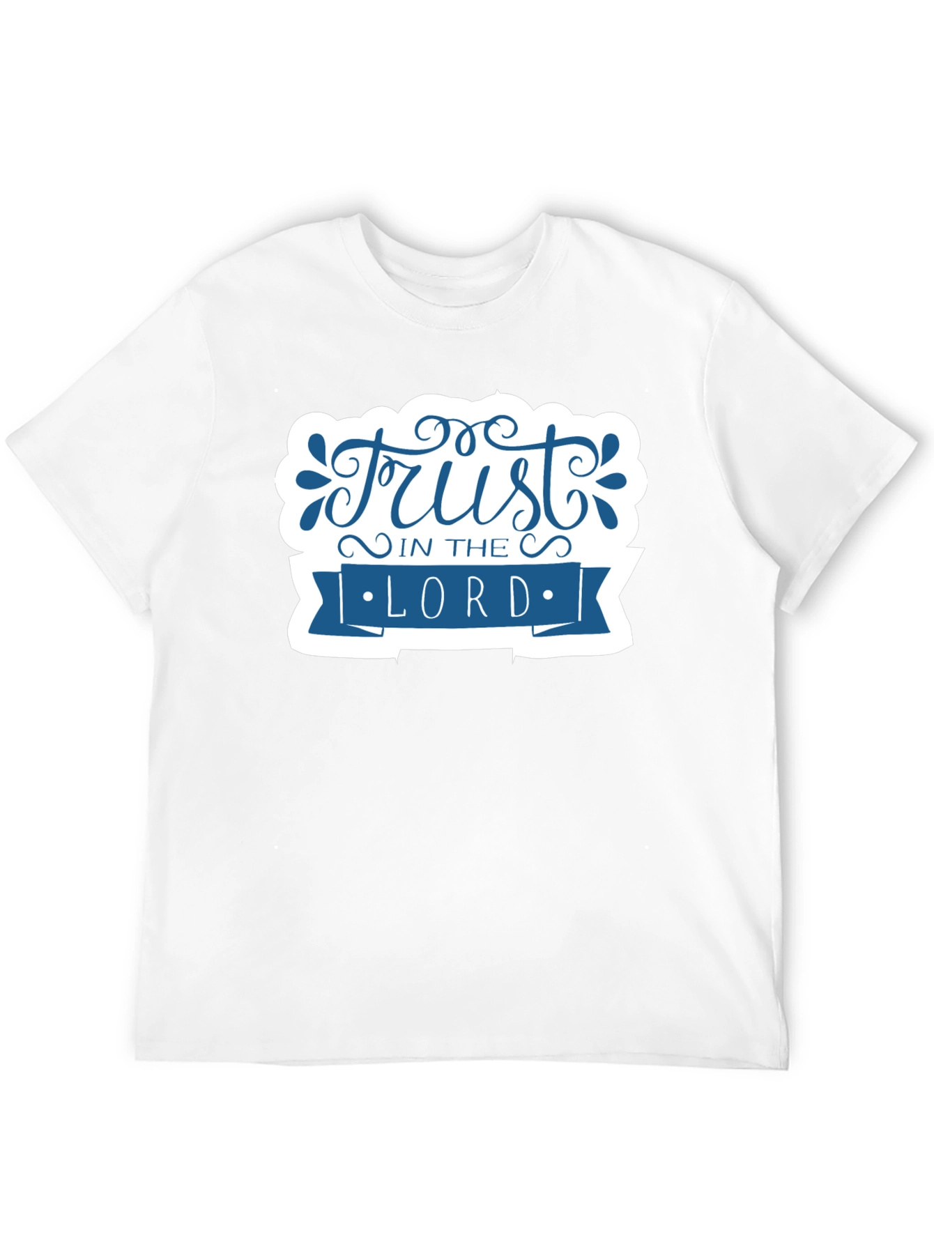 Trust in the Lord Graphic Tee - Black