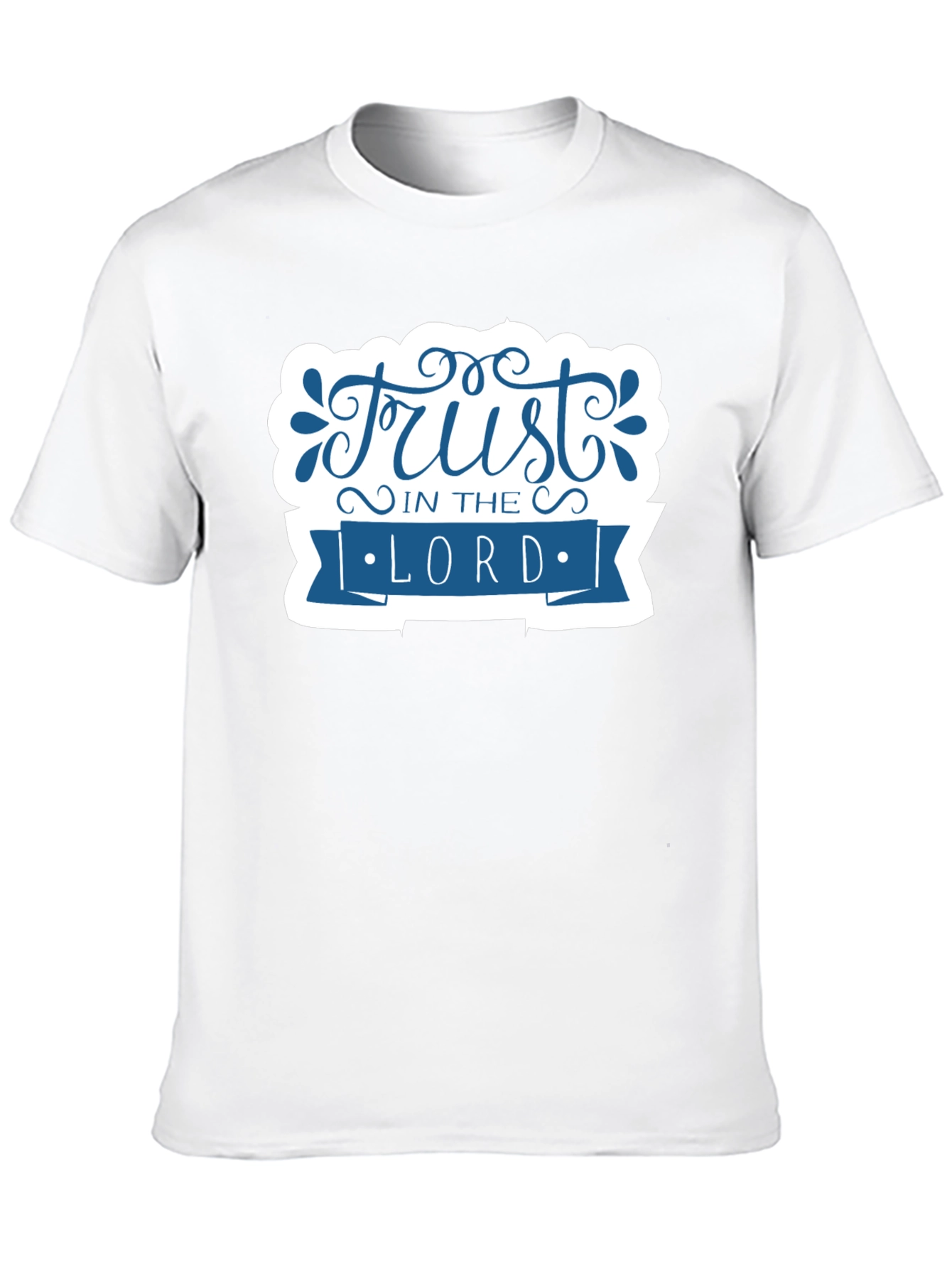 Trust in the Lord Graphic Tee - Black