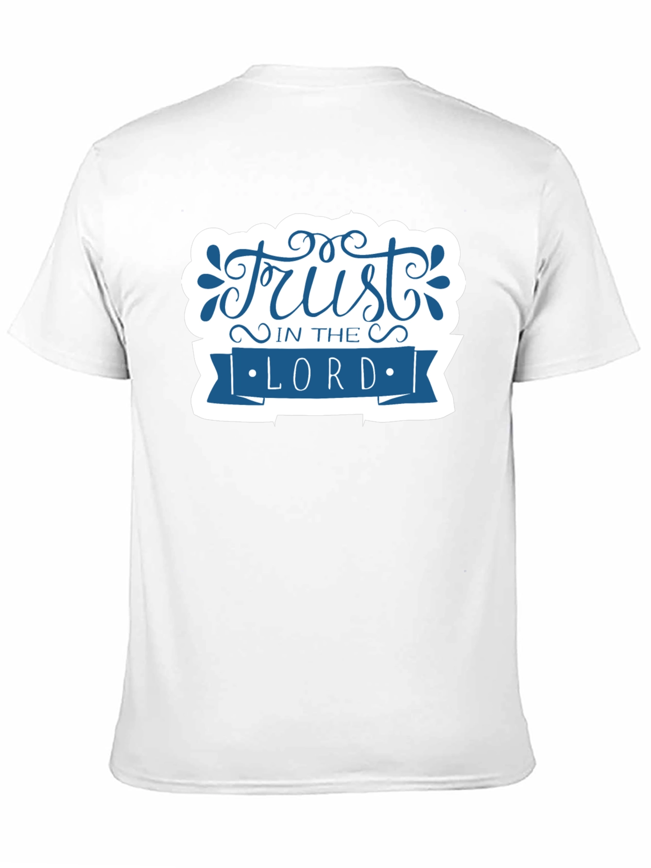Trust in the Lord Graphic Tee - Black