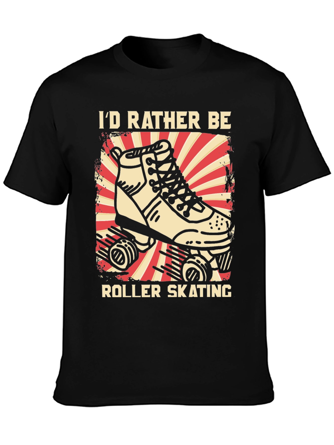 Roller Skating Graphic T-Shirt