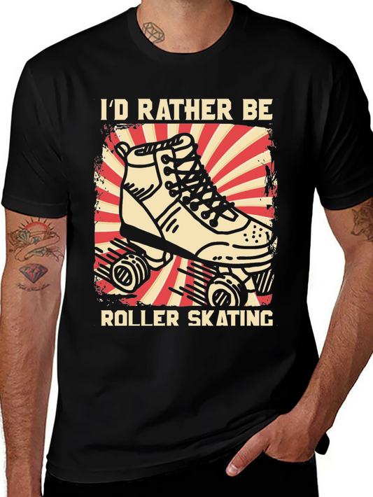 Roller Skating Graphic T-Shirt