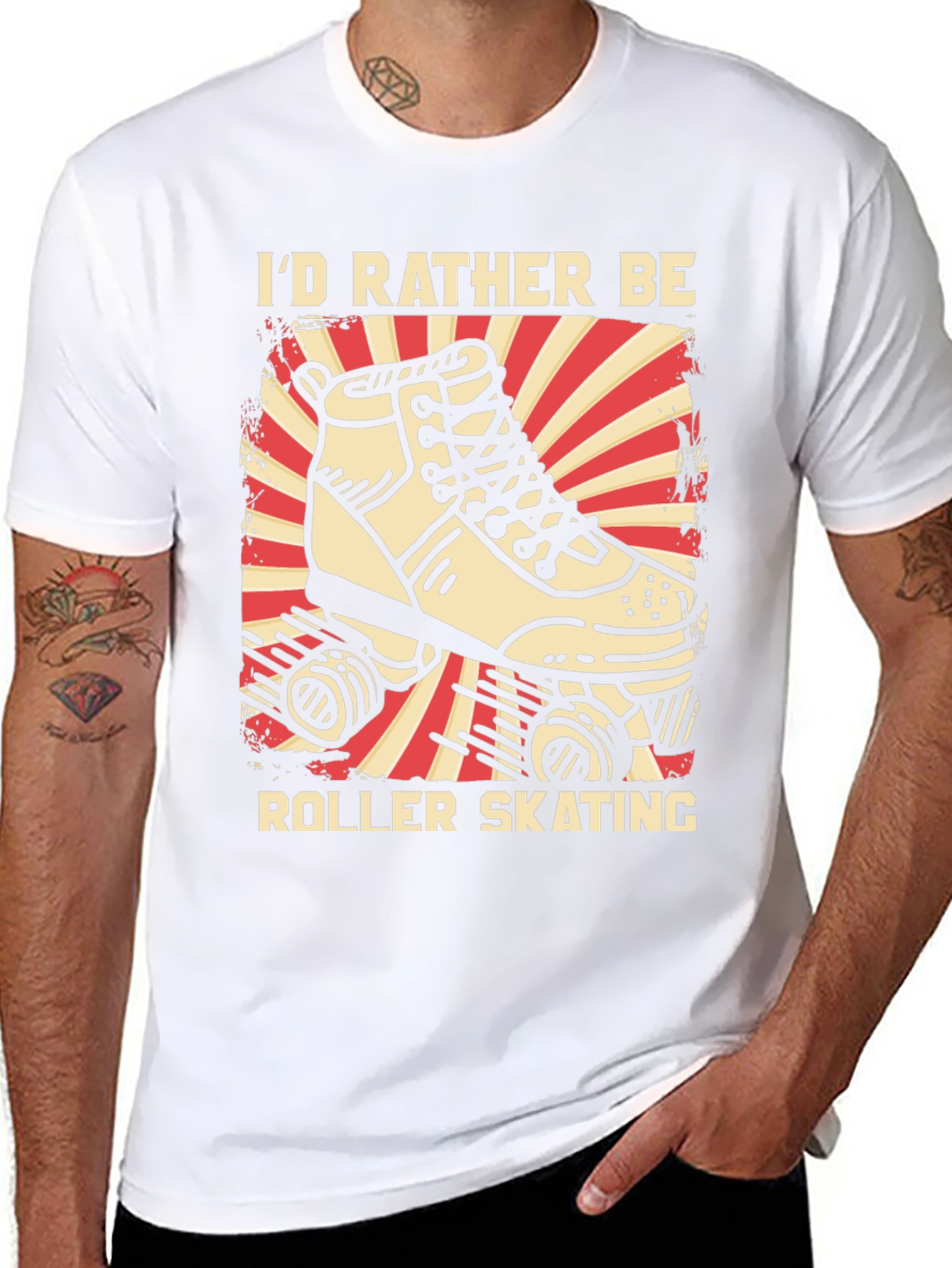 Roller Skating Graphic T-Shirt