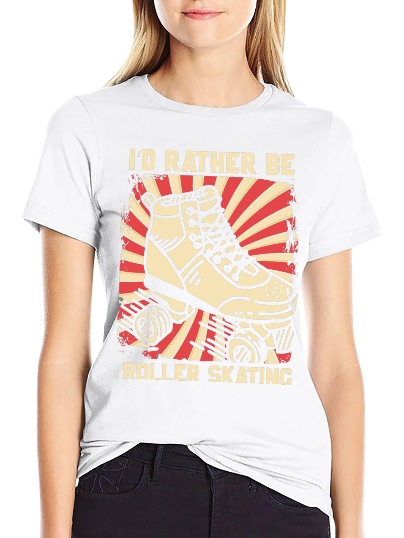 Roller Skating Graphic T-Shirt