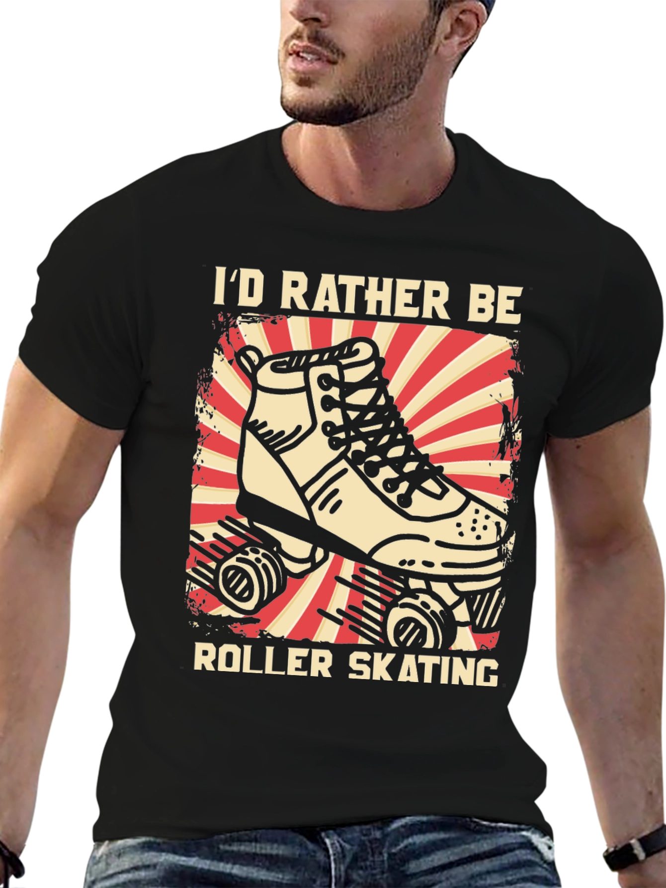 Roller Skating Graphic T-Shirt