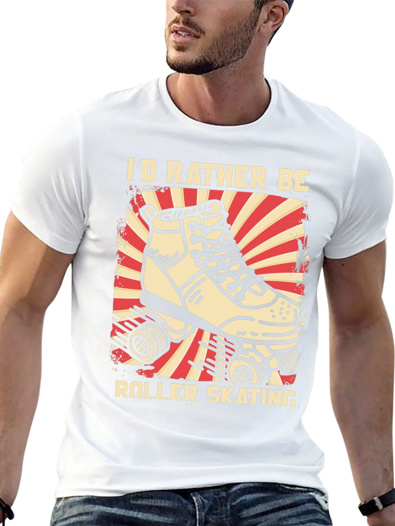 Roller Skating Graphic T-Shirt