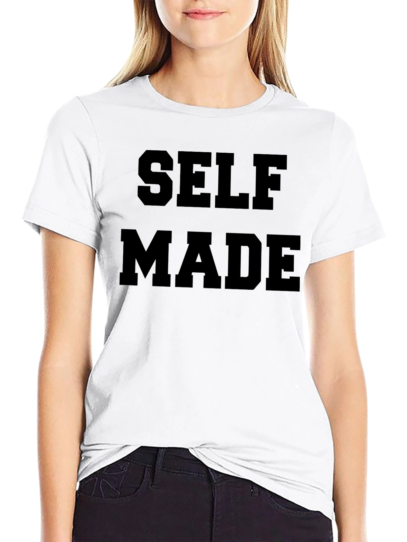 Self Made Graphic Tee - Bold Statement T-Shirt