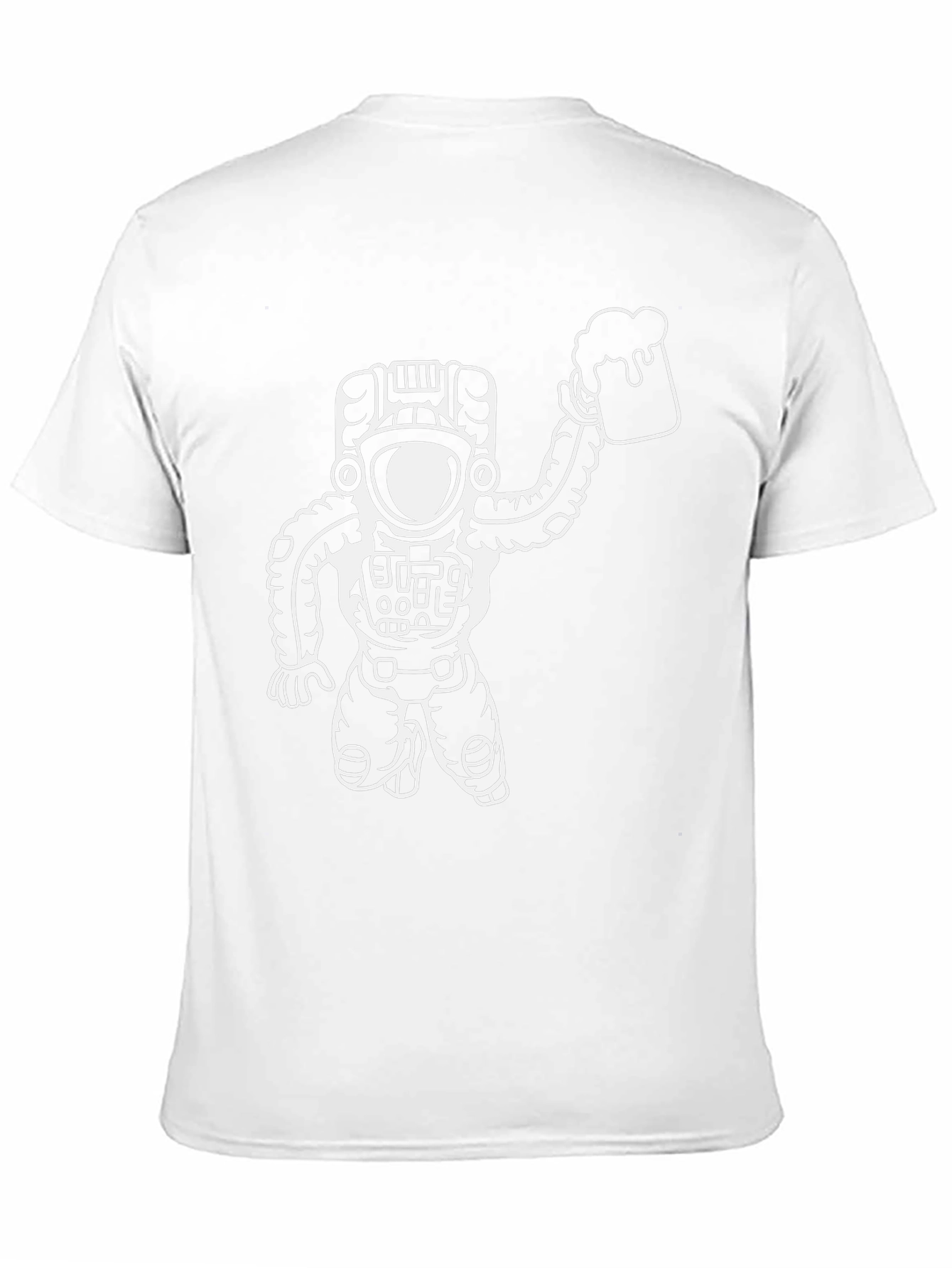 Astronaut Beer T-Shirt - Space Drinker Tee