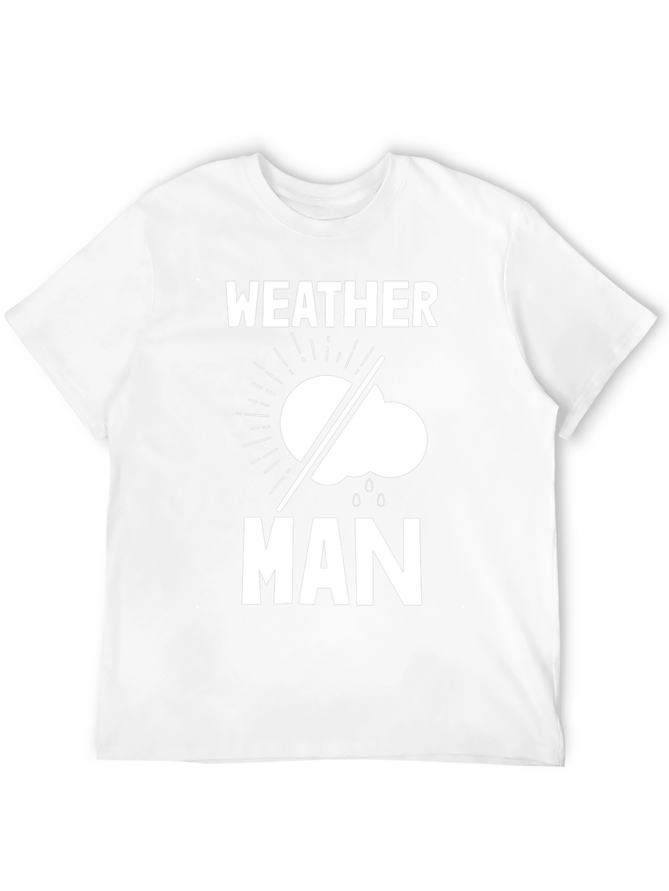 Weather Man T-Shirt - Funny Graphic Tee