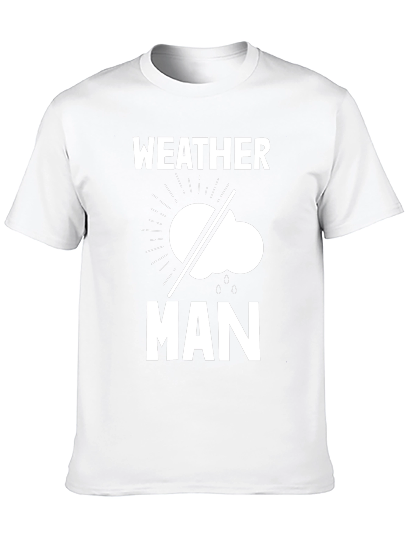 Weather Man T-Shirt - Funny Graphic Tee