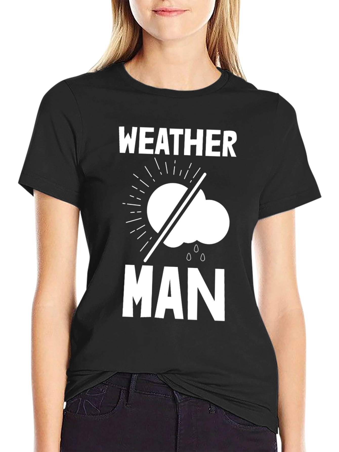 Weather Man T-Shirt - Funny Graphic Tee