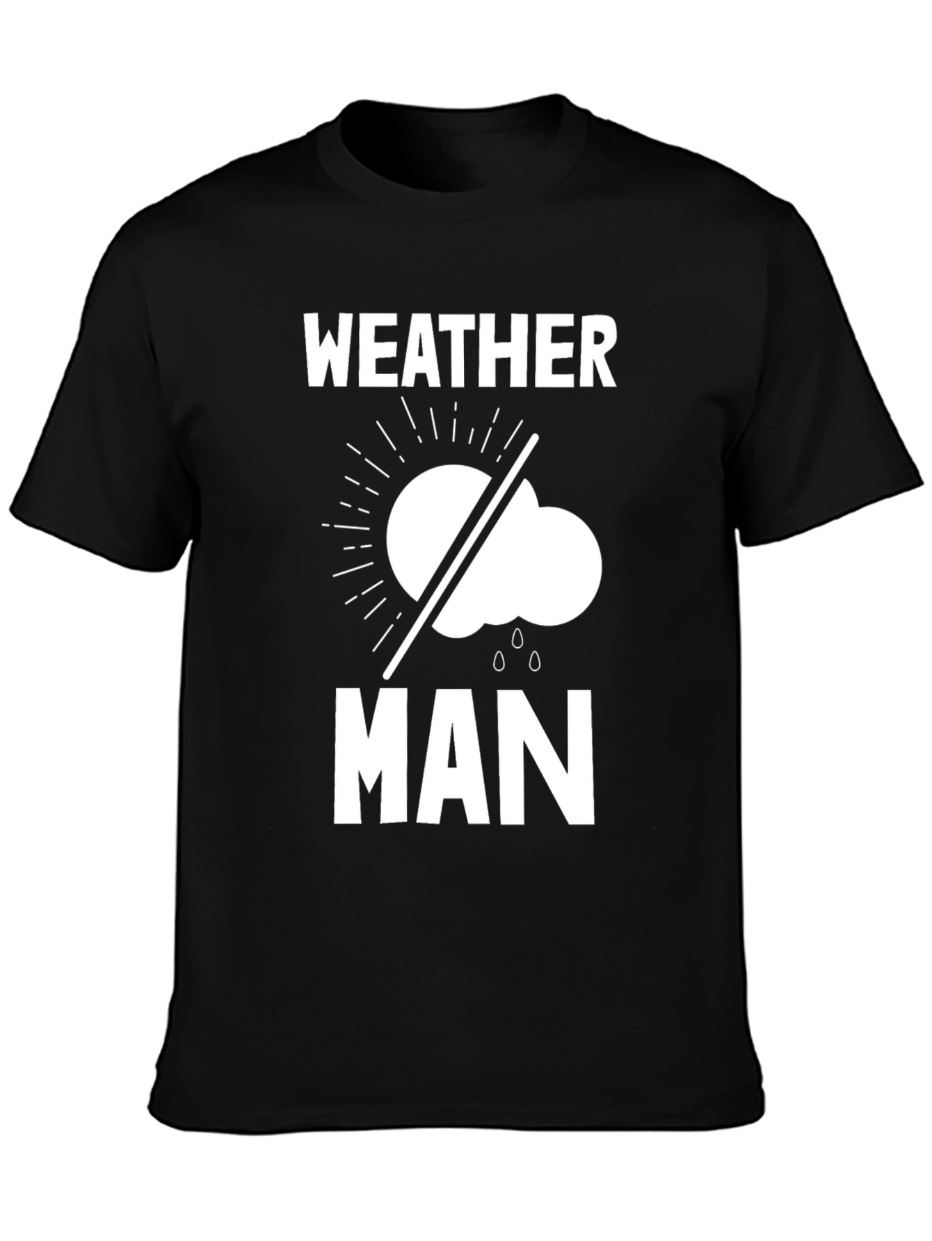 Weather Man T-Shirt - Funny Graphic Tee