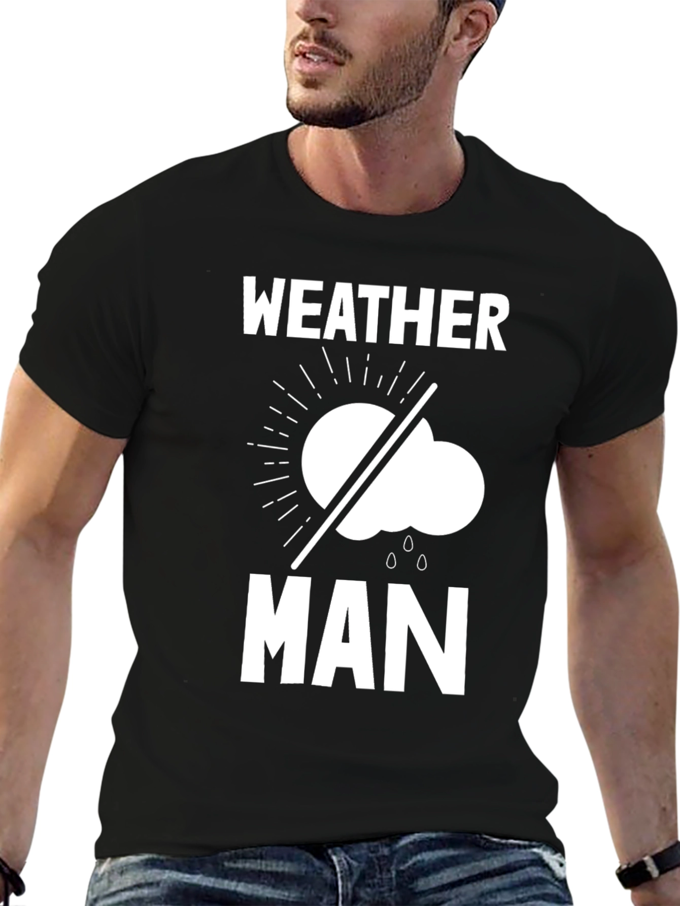 Weather Man T-Shirt - Funny Graphic Tee