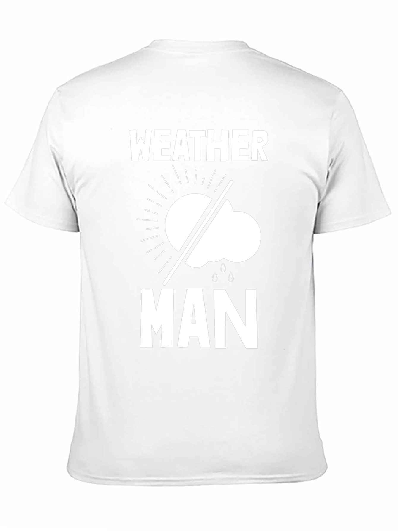 Weather Man T-Shirt - Funny Graphic Tee