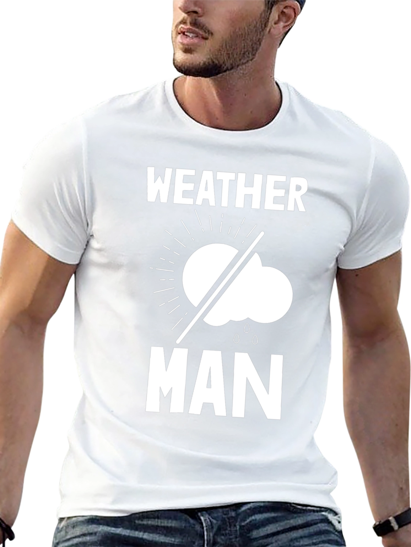 Weather Man T-Shirt - Funny Graphic Tee