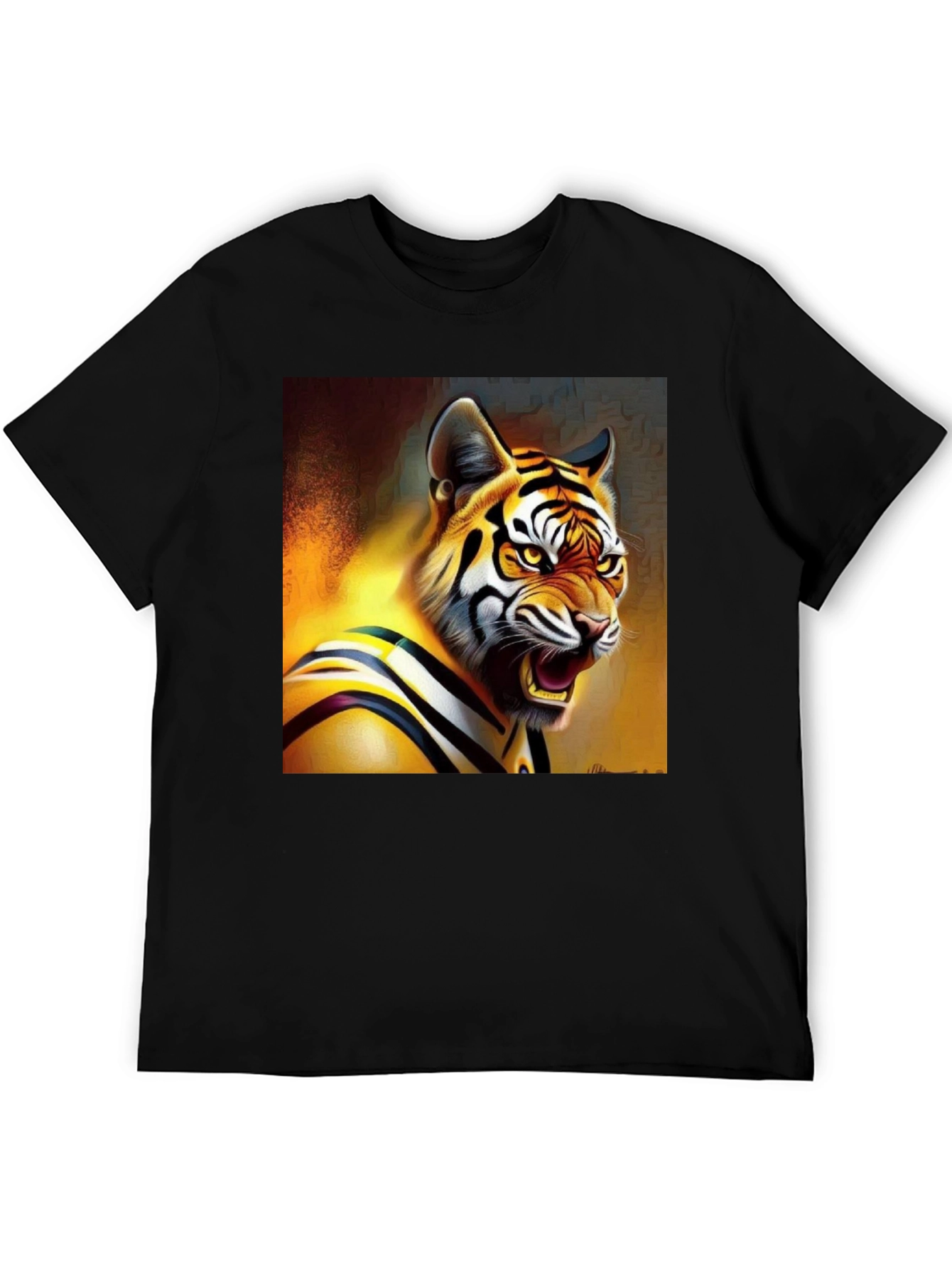 Tiger Graphic Tee - Fierce Style