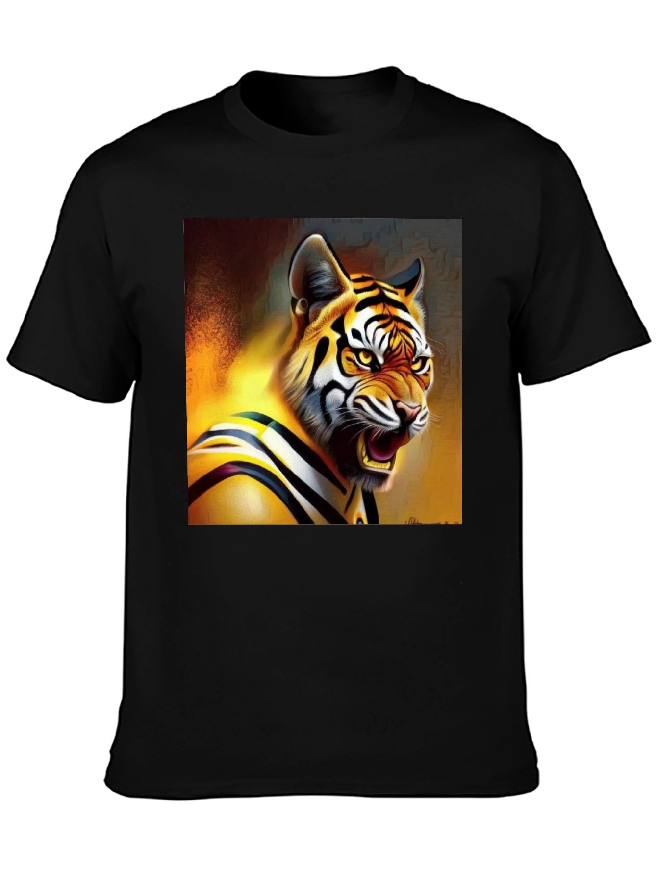 Tiger Graphic Tee - Fierce Style