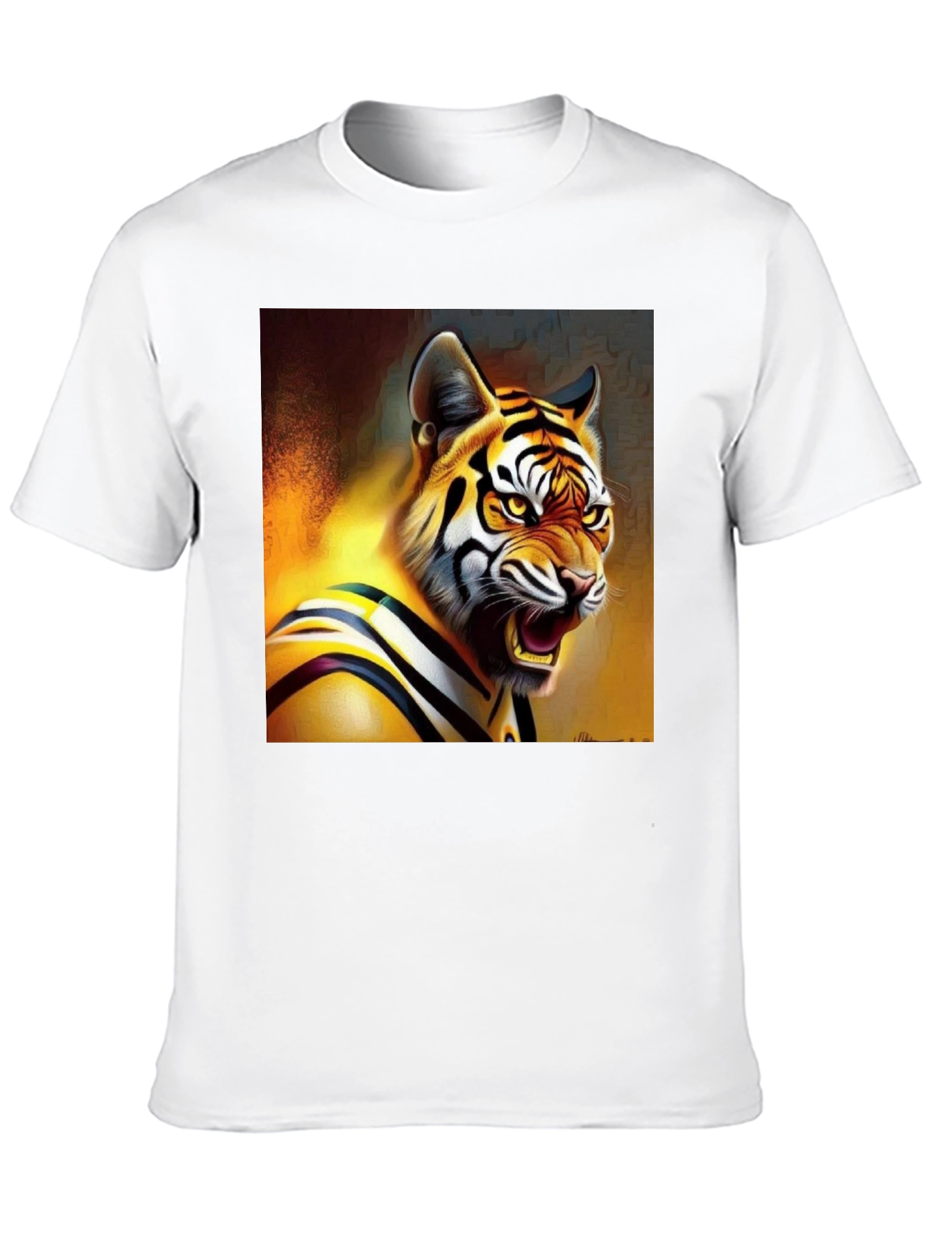 Tiger Graphic Tee - Fierce Style