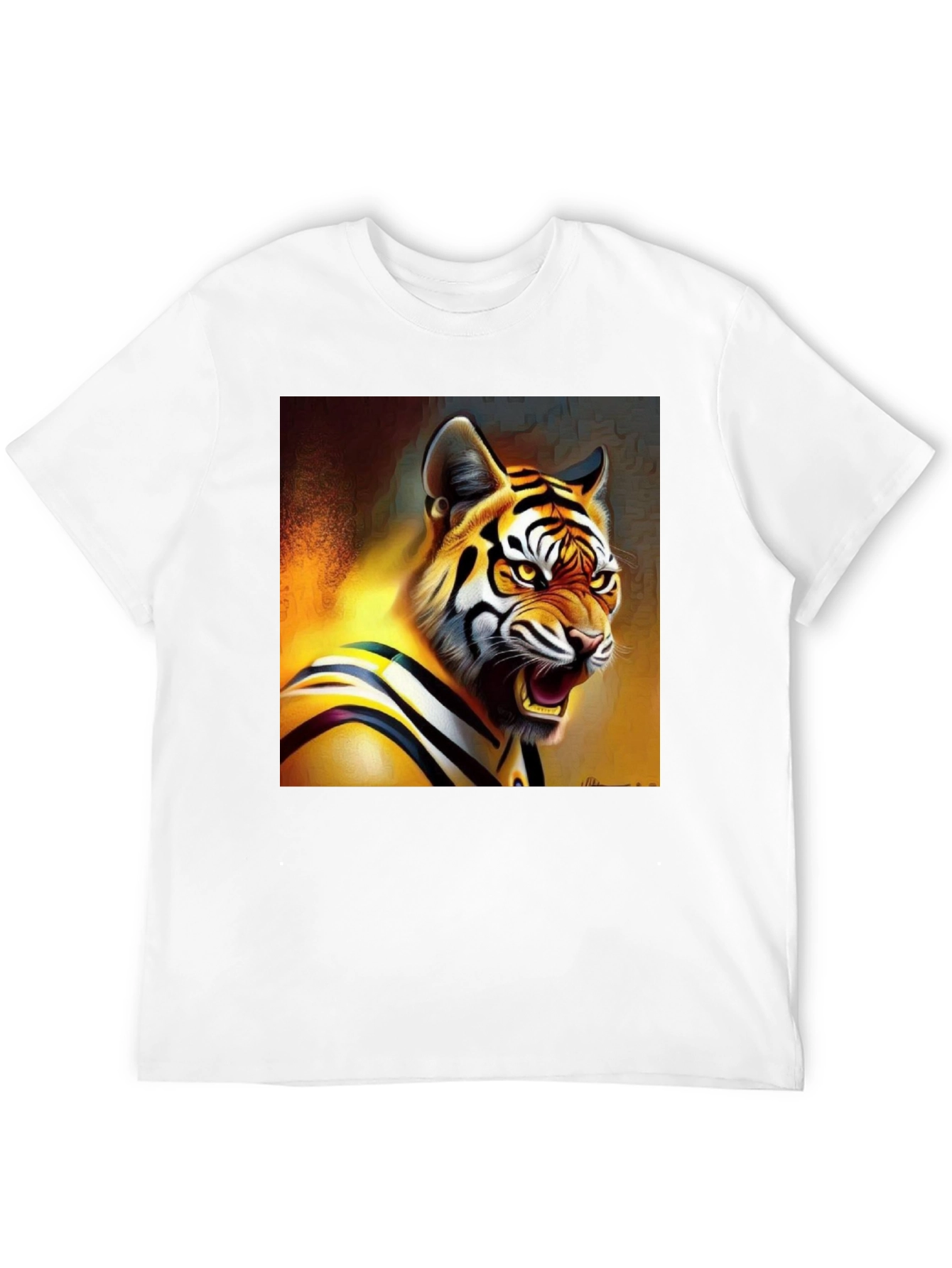 Tiger Graphic Tee - Fierce Style