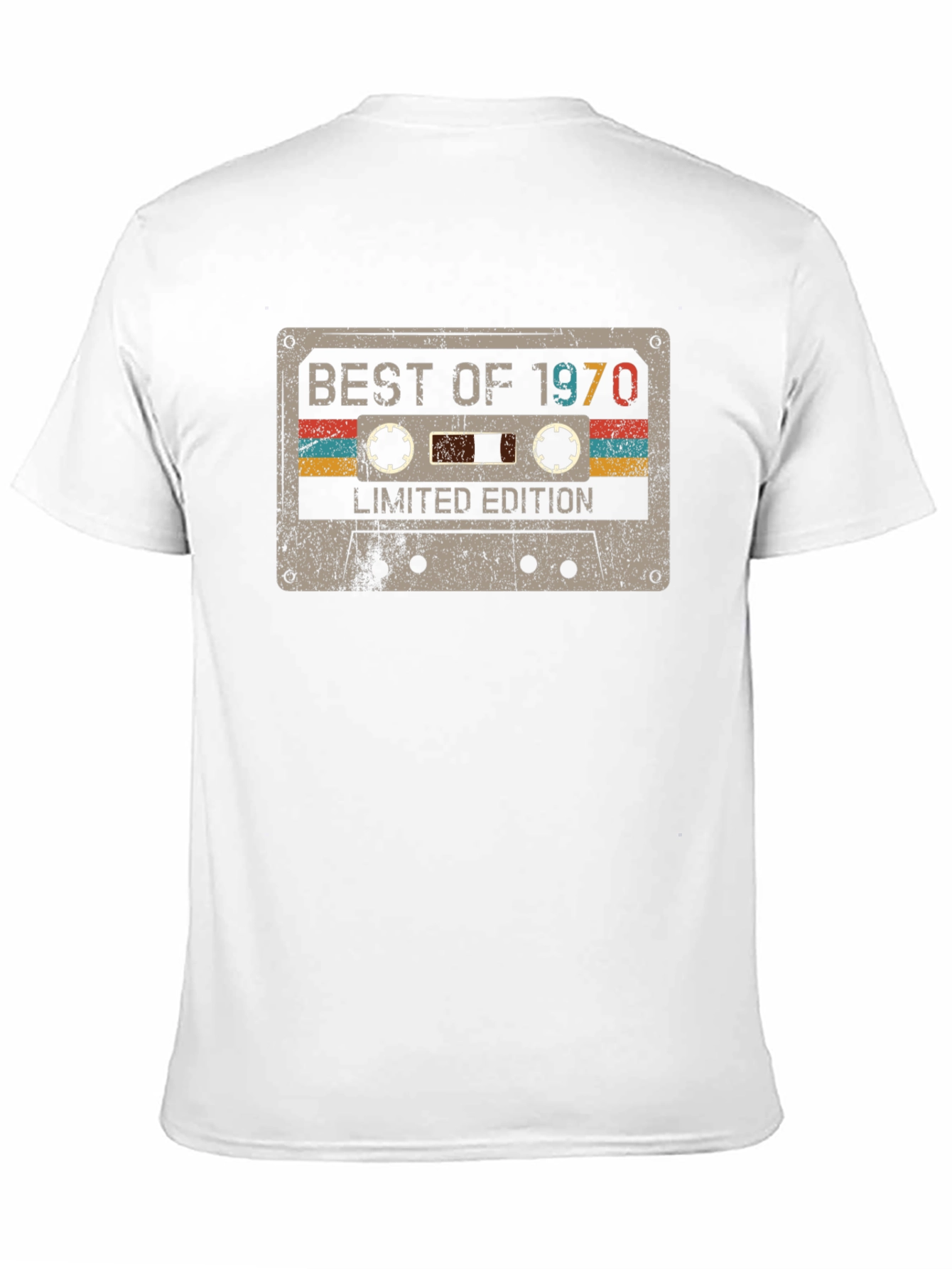 Retro Best of 1970 Cassette Tape Graphic T-Shirt
