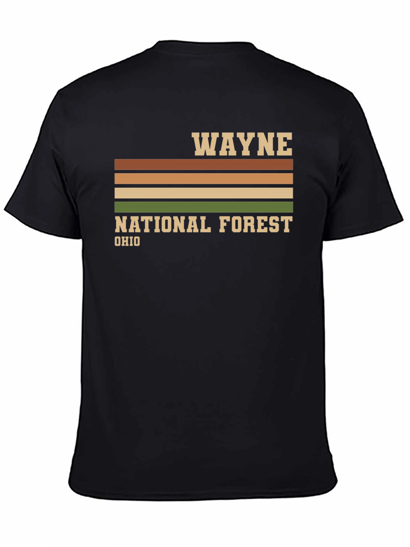 Wayne National Forest Ohio Retro T-Shirt