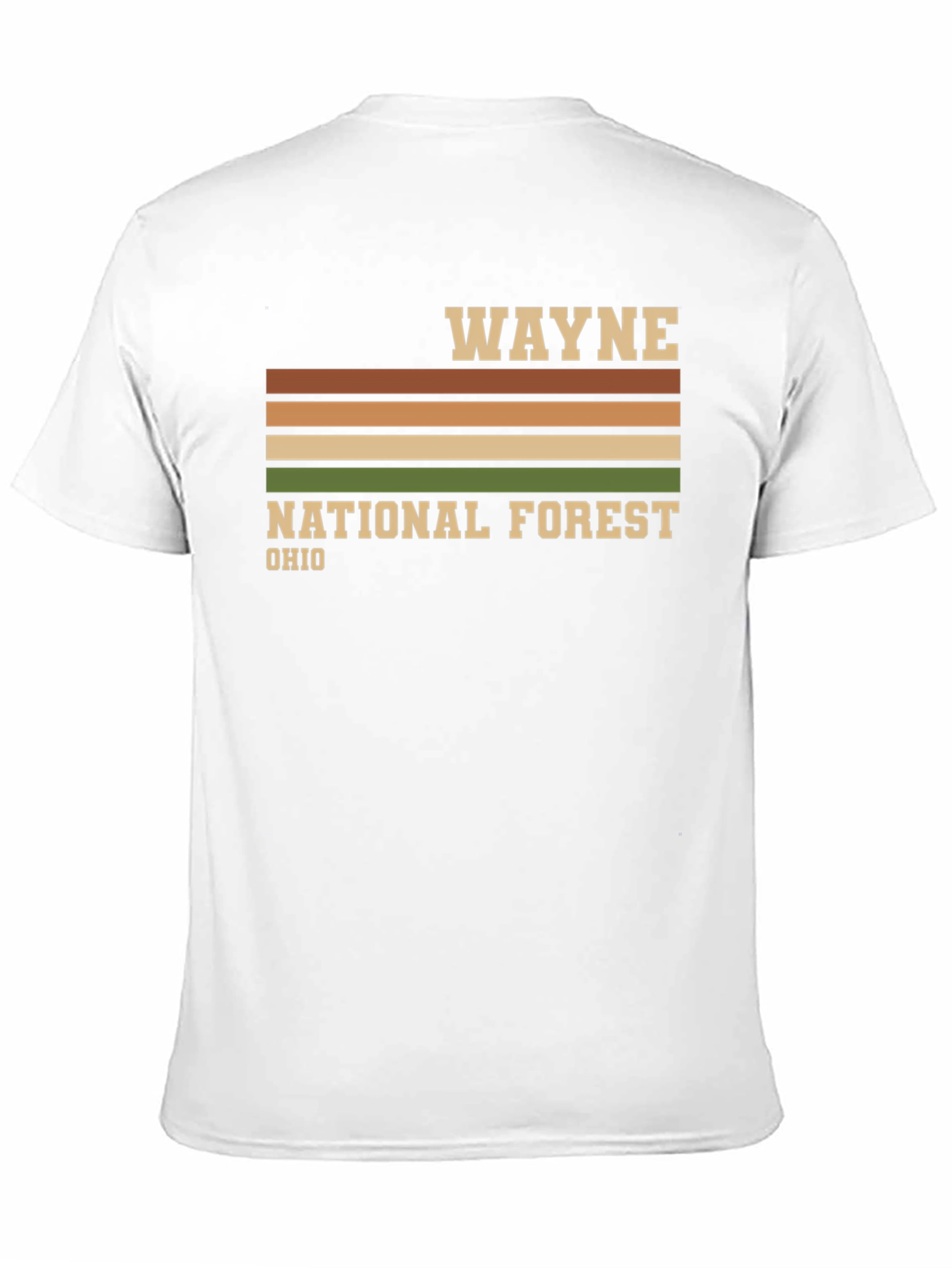 Wayne National Forest Ohio Retro T-Shirt
