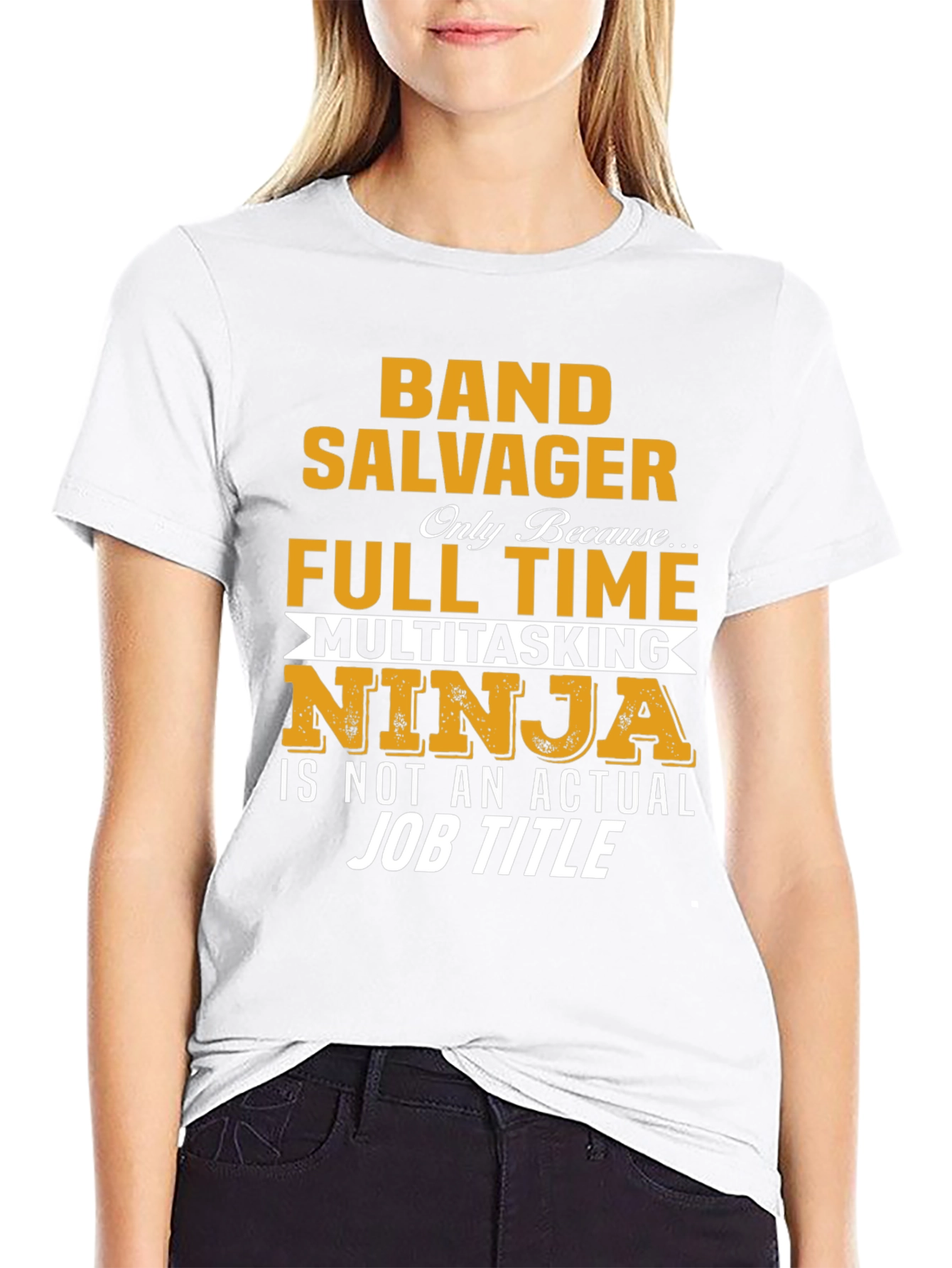 Band Salvager Full Time Ninja T-Shirt