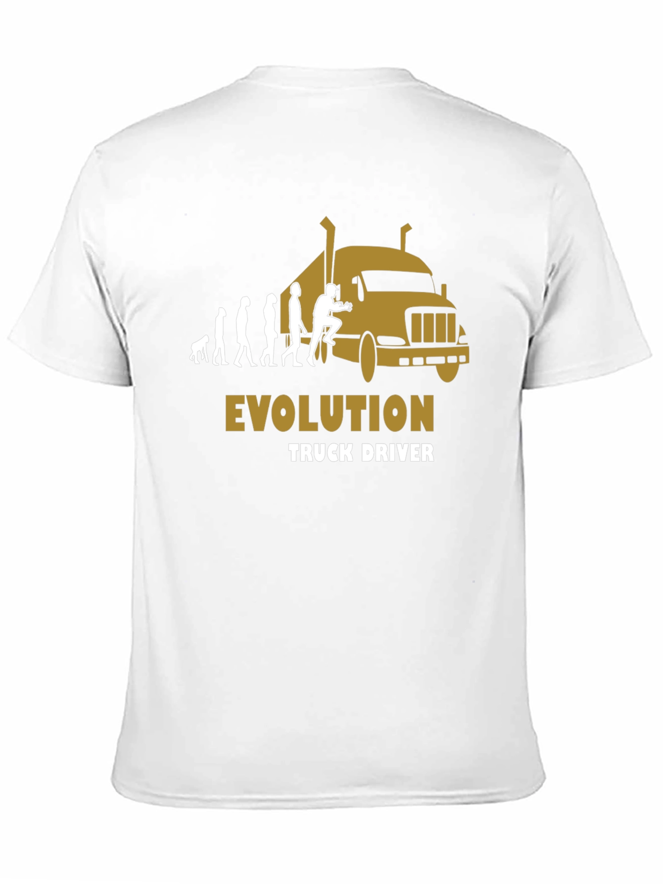 Truck Driver Evolution Graphic T-Shirt