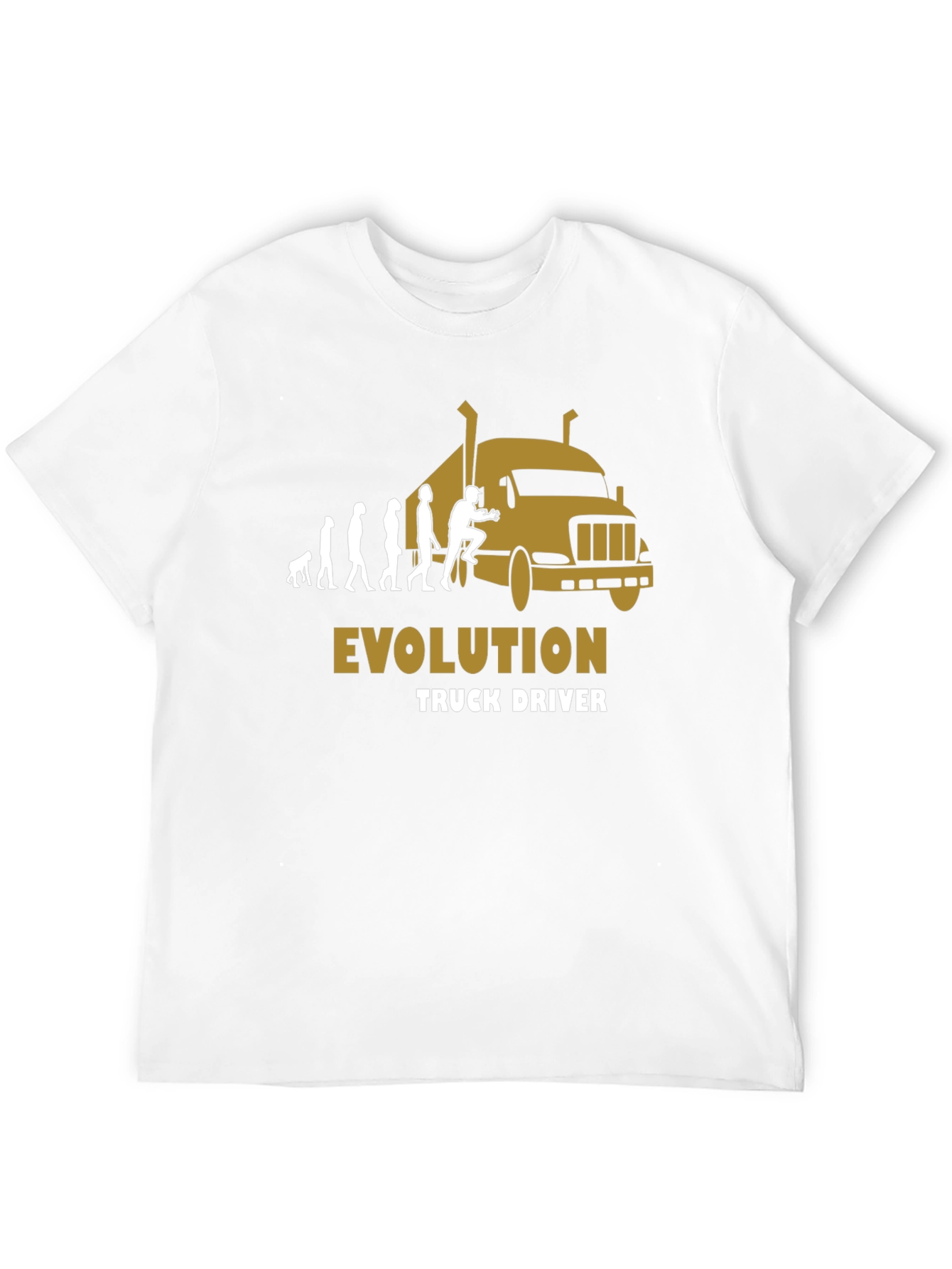 Truck Driver Evolution Graphic T-Shirt