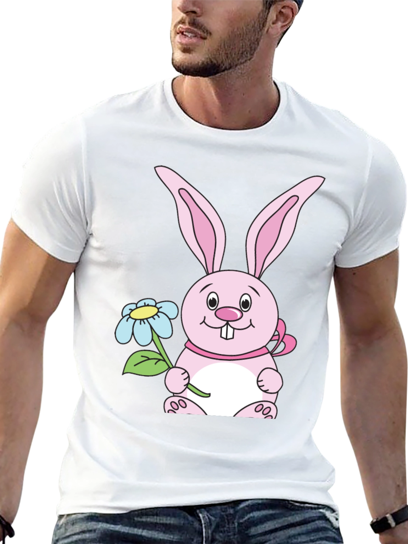 Bunny T-Shirt: Cute Easter Graphic Tee