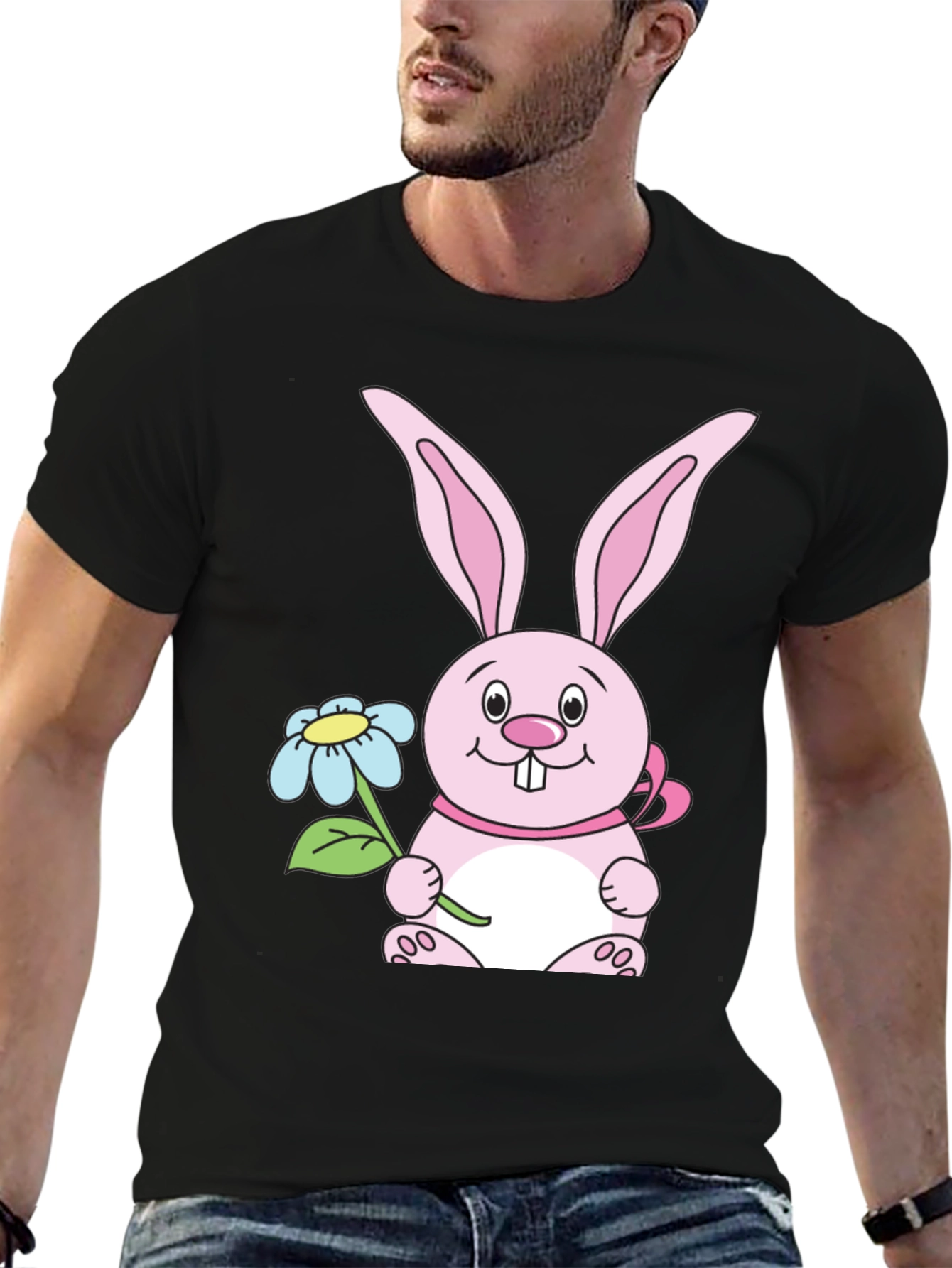 Bunny T-Shirt: Cute Easter Graphic Tee