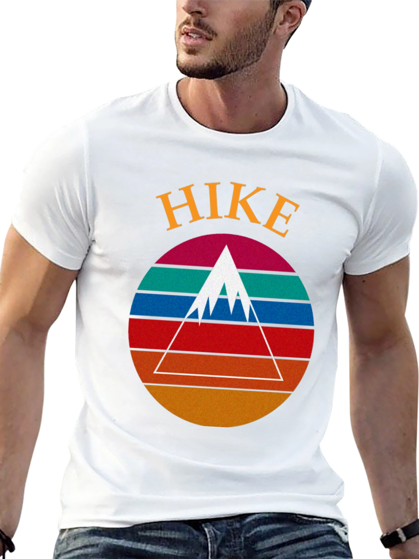 Retro Hike Mountain Graphic Tee