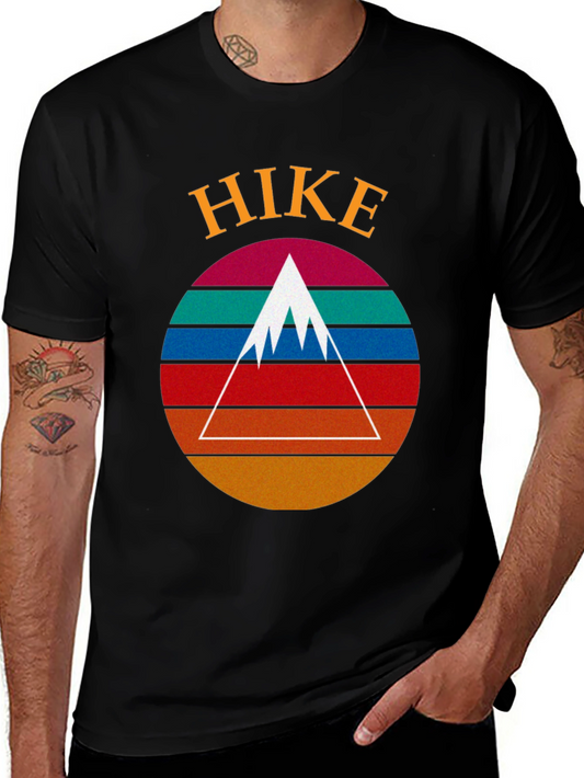 Retro Hike Mountain Graphic Tee