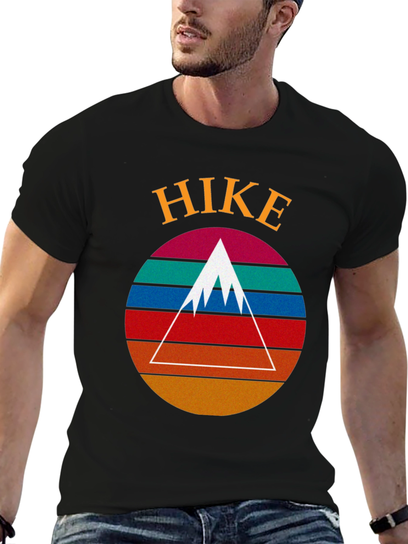 Retro Hike Mountain Graphic Tee