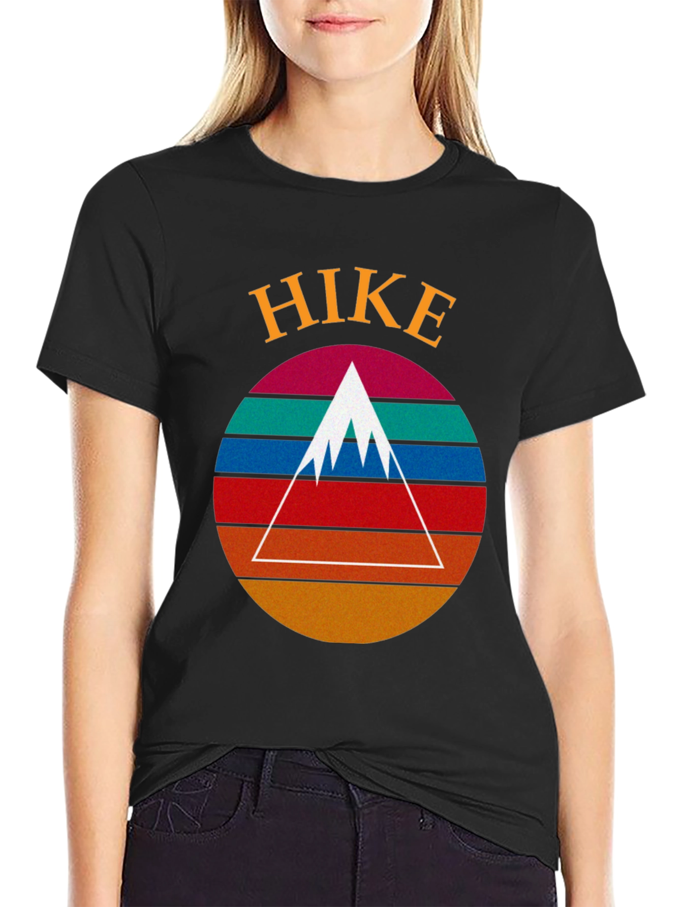 Retro Hike Mountain Graphic Tee