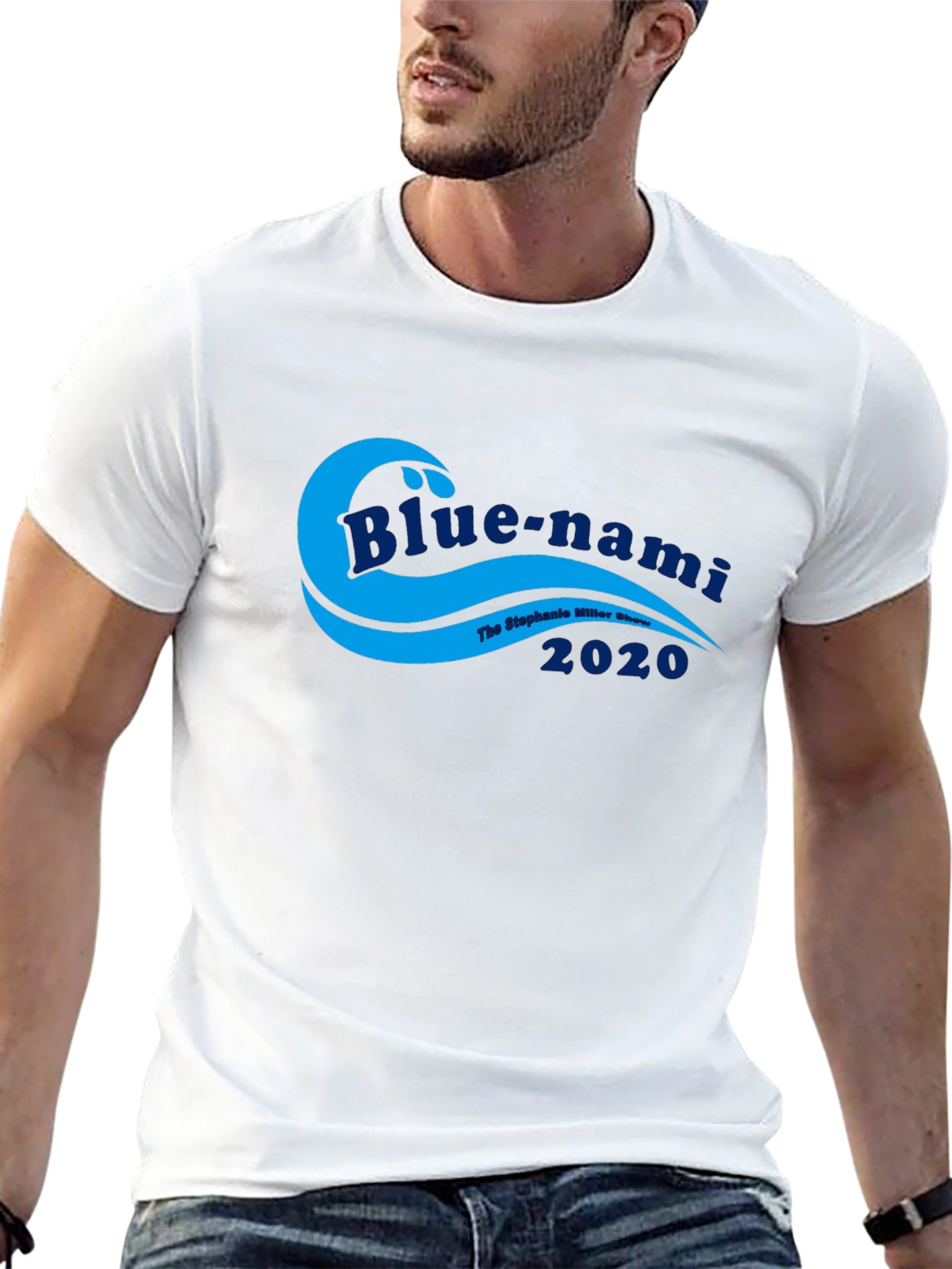 Blue-nami 2020 T-Shirt - The Stephanie Miller Show Tee