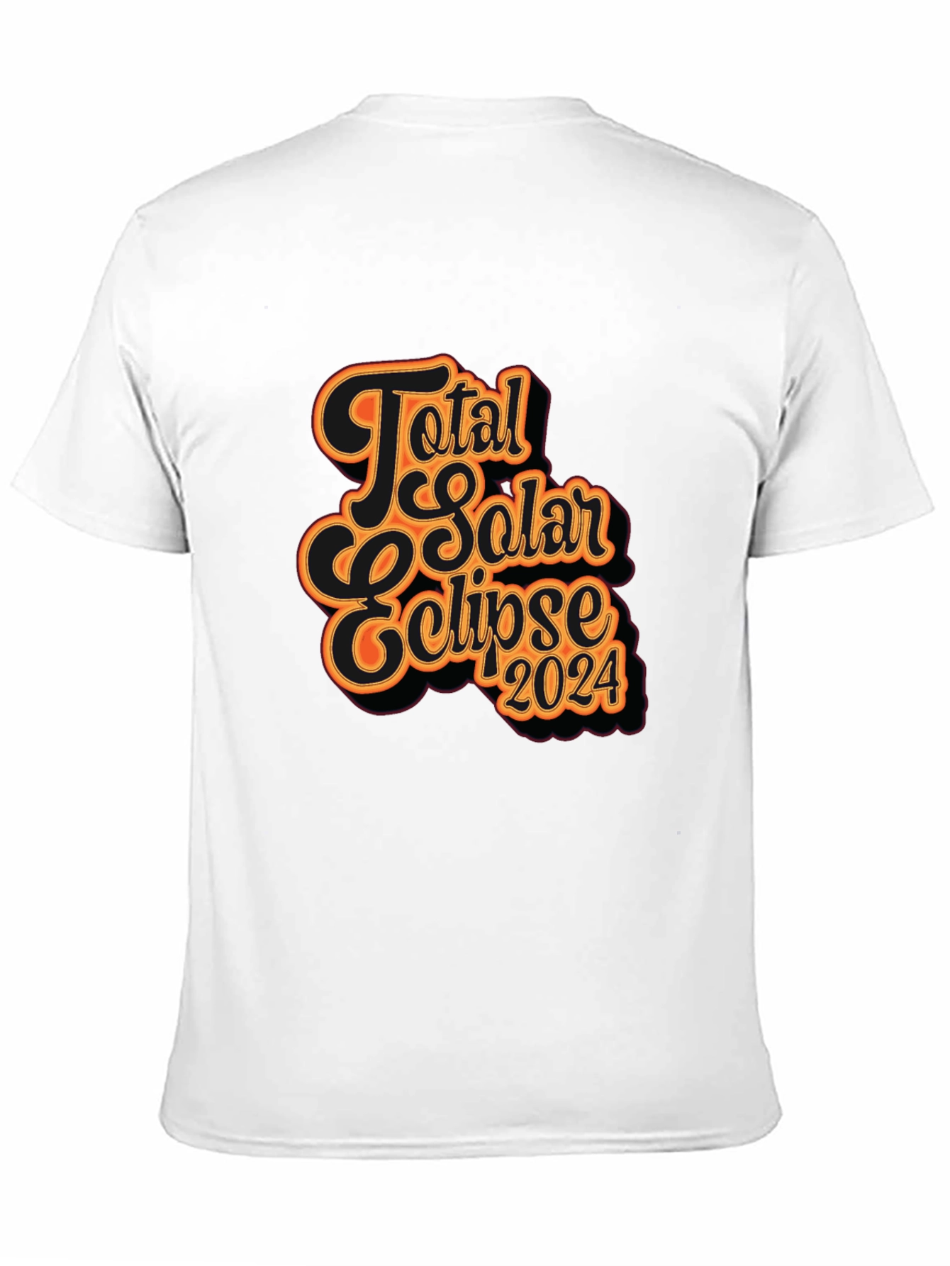Total Solar Eclipse 2024 Graphic T-Shirt