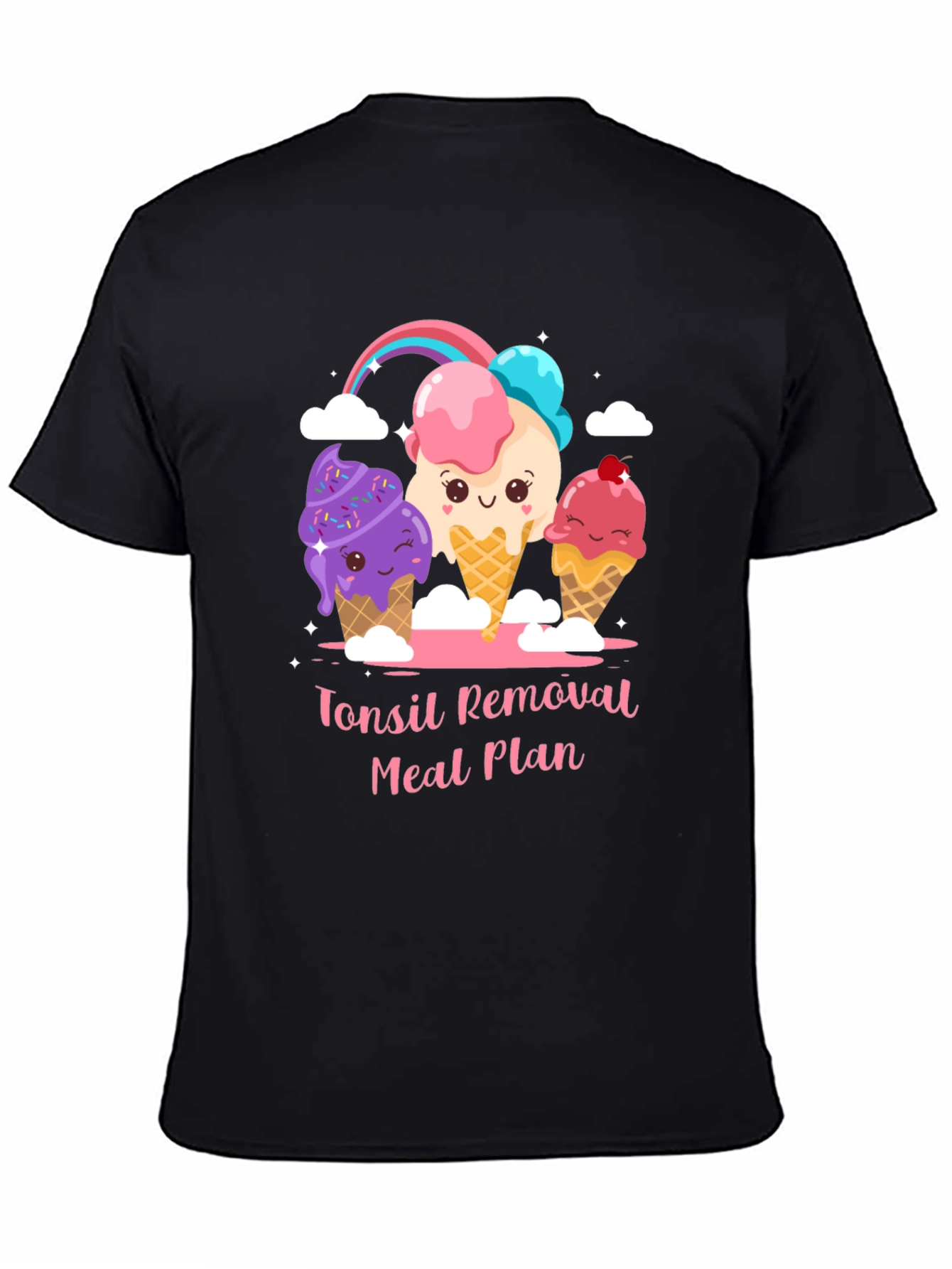 Tonsil Removal Meal Plan Ice Cream T-Shirt