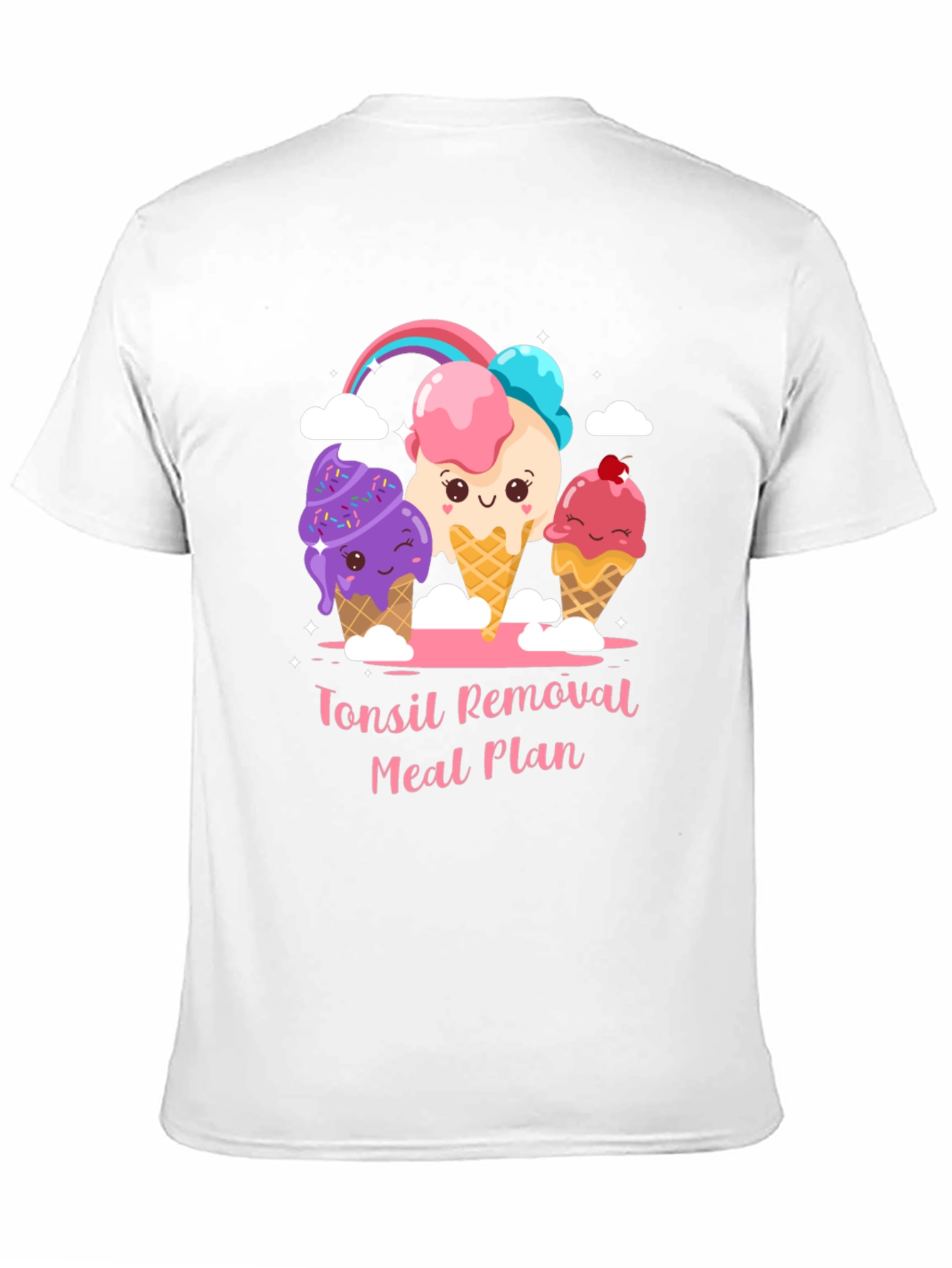 Tonsil Removal Meal Plan Ice Cream T-Shirt