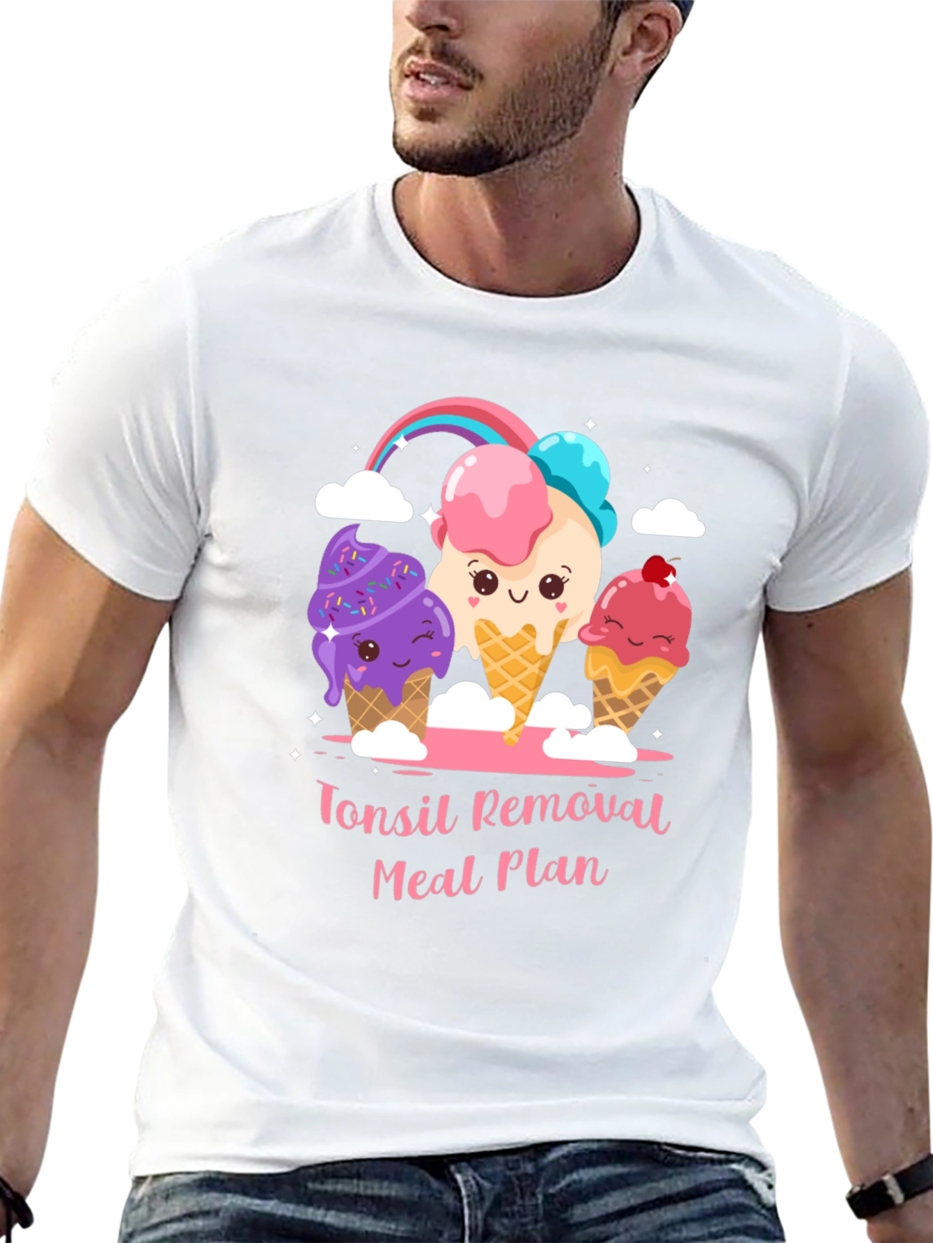Tonsil Removal Meal Plan Ice Cream T-Shirt