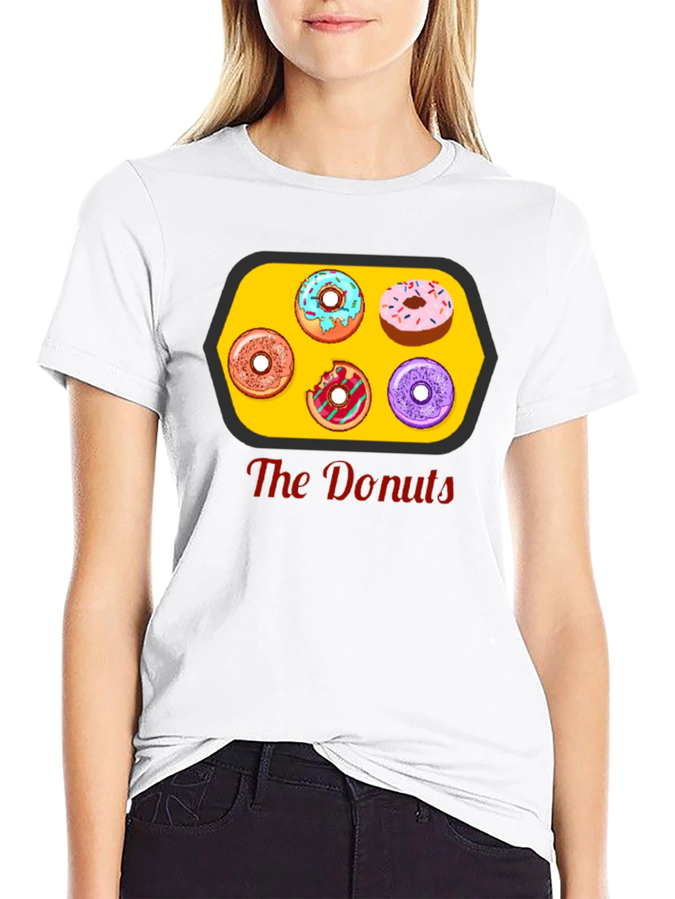 The Donuts T-Shirt - Fun Foodie Tee