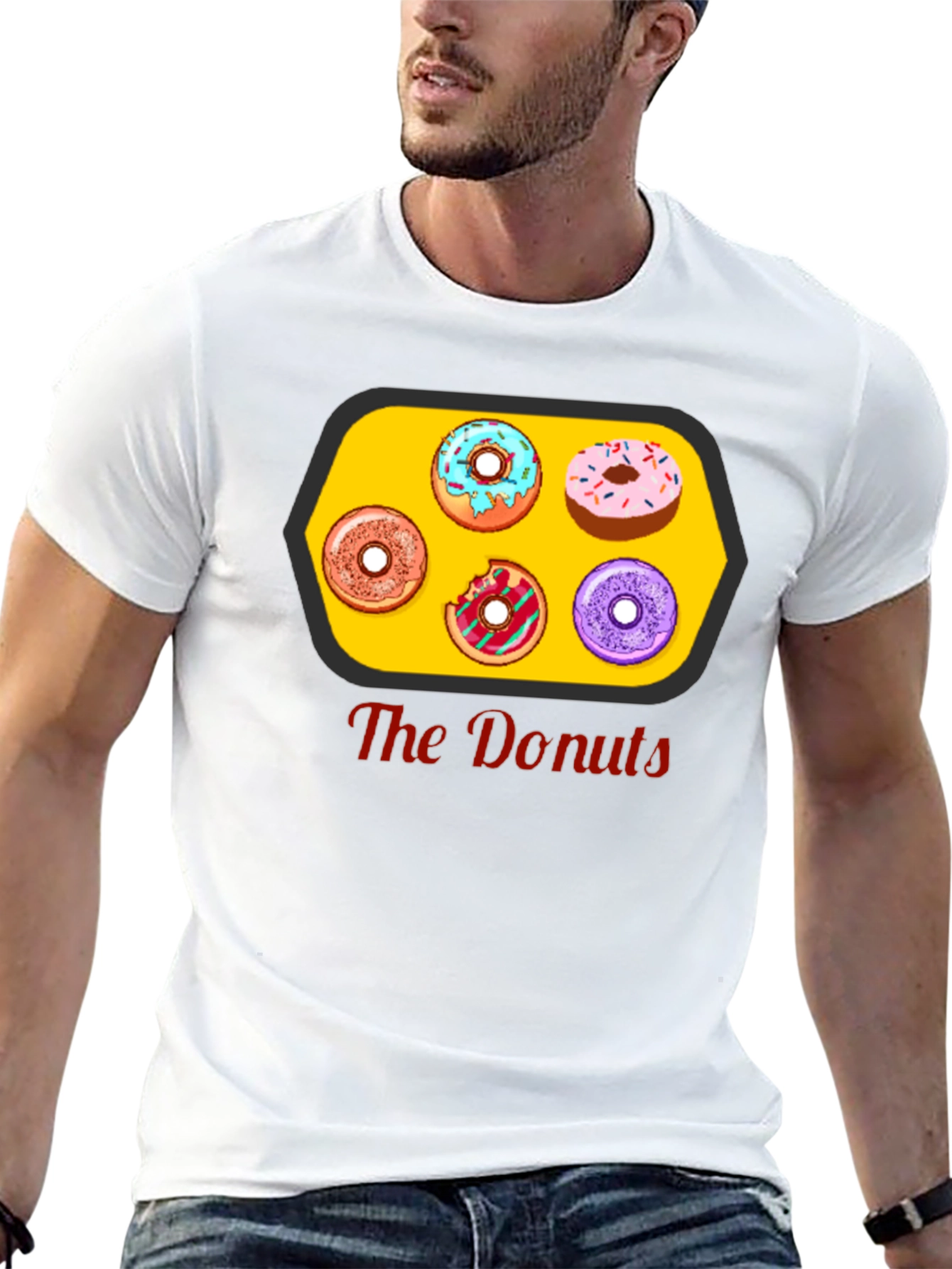 The Donuts T-Shirt - Fun Foodie Tee