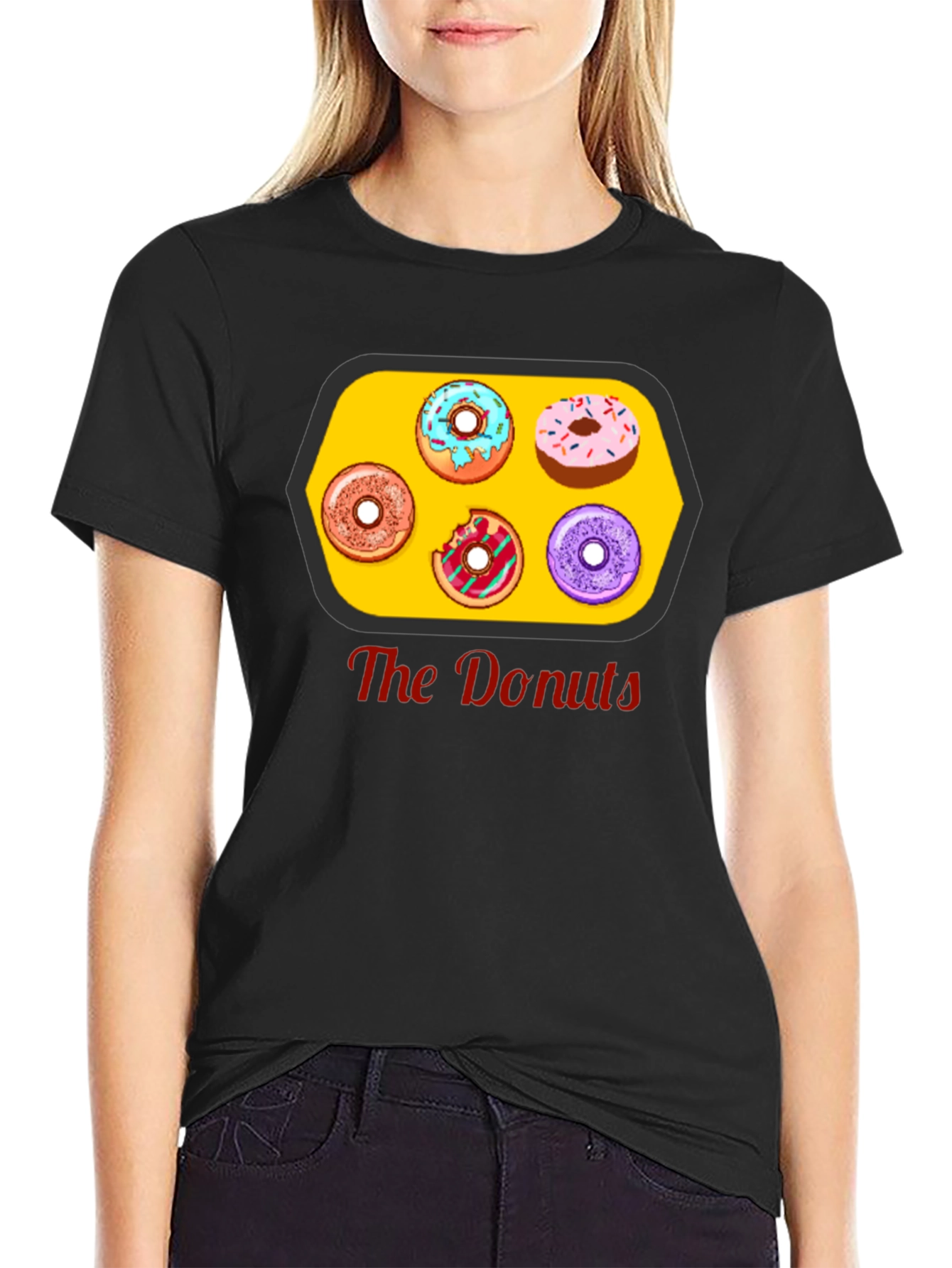 The Donuts T-Shirt - Fun Foodie Tee