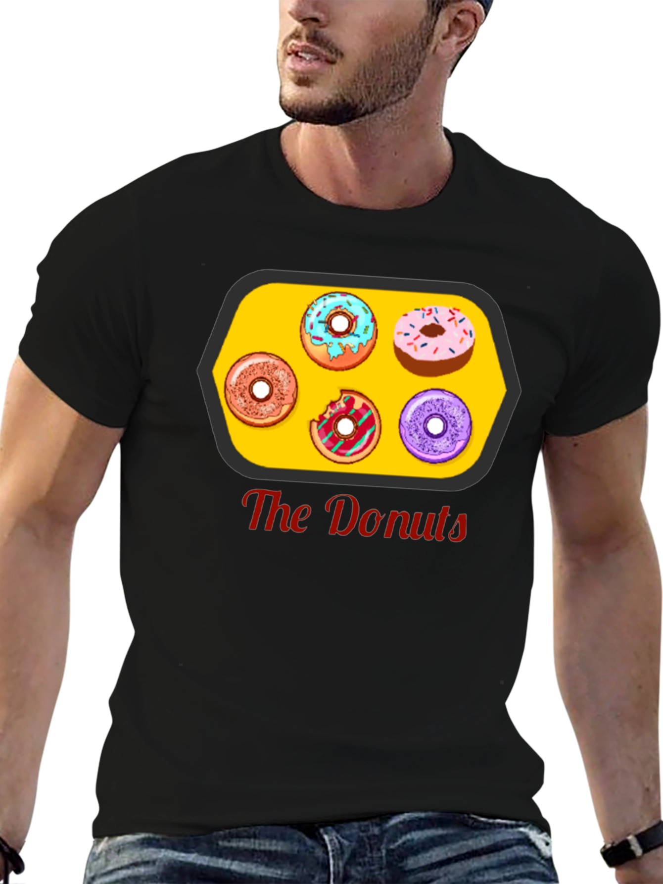 The Donuts T-Shirt - Fun Foodie Tee