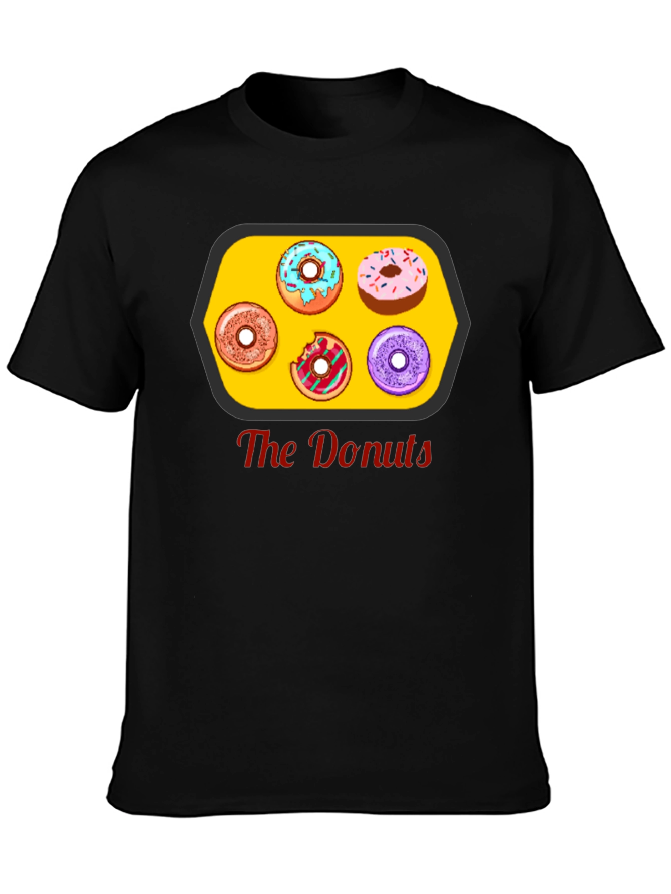 The Donuts T-Shirt - Fun Foodie Tee