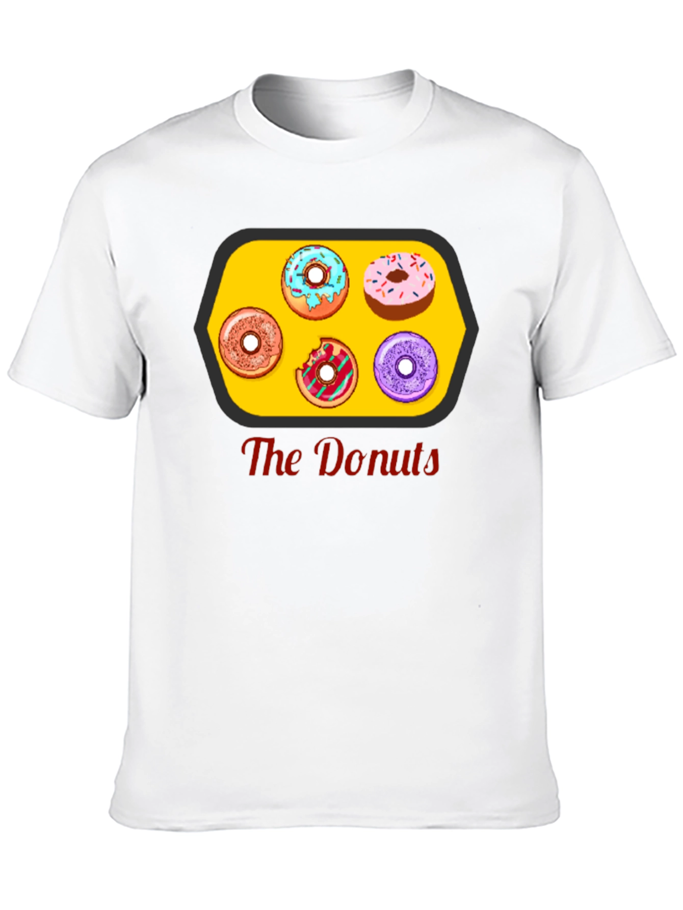 The Donuts T-Shirt - Fun Foodie Tee