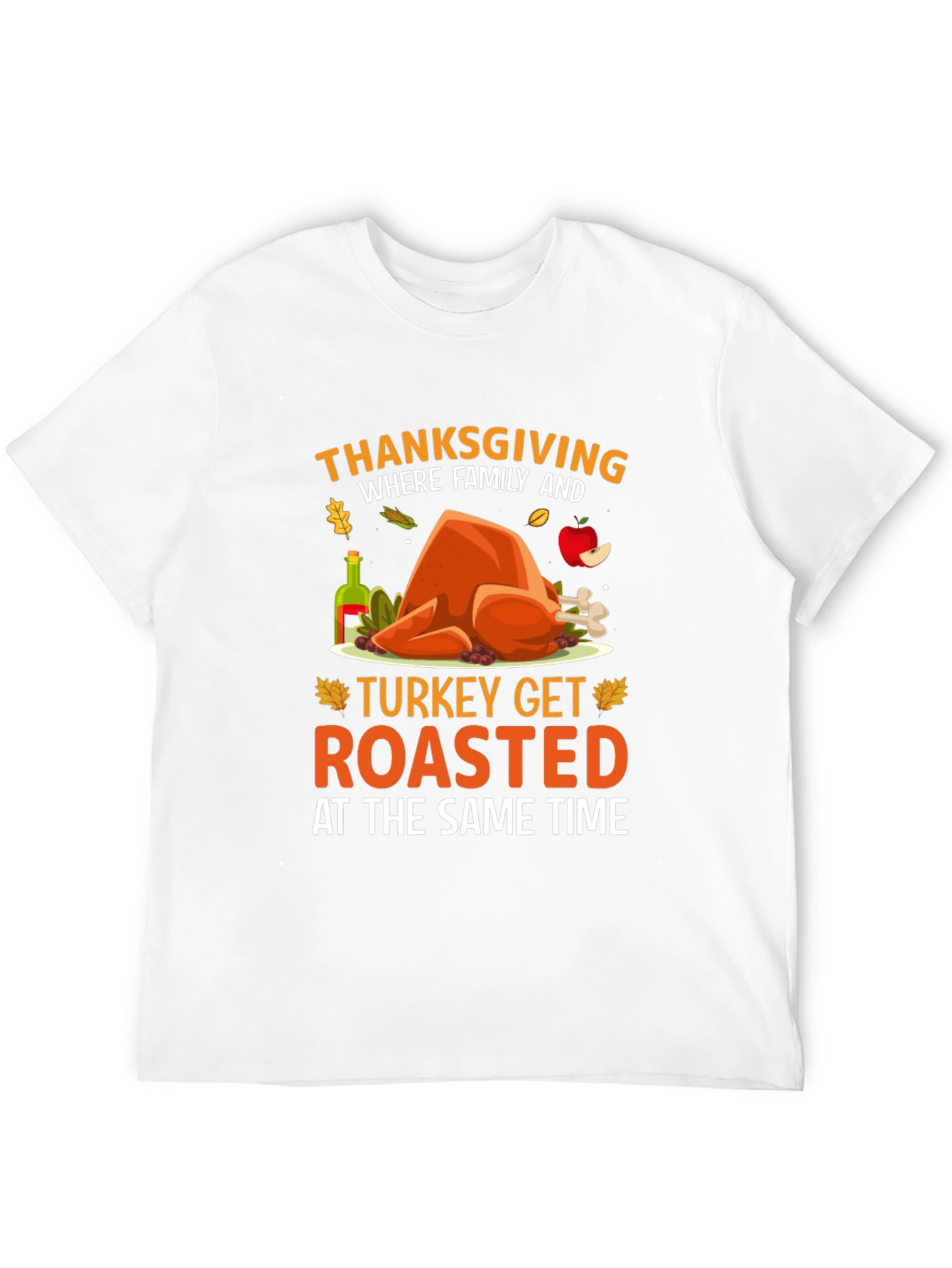 Thanksgiving Family Turkey Roast T-Shirt