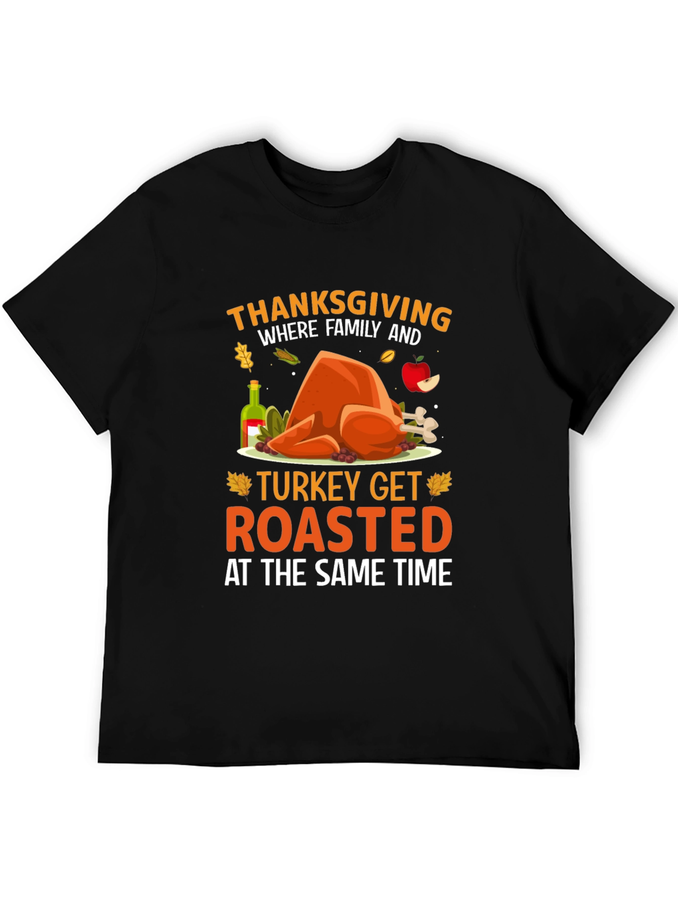 Thanksgiving Family Turkey Roast T-Shirt