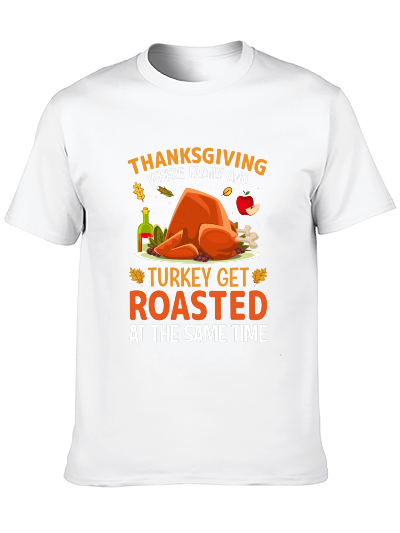 Thanksgiving Family Turkey Roast T-Shirt