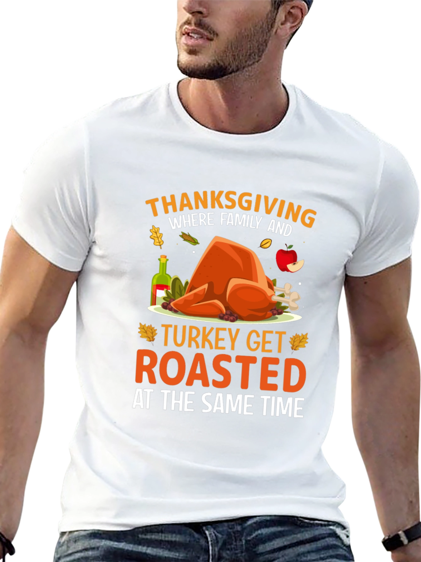 Thanksgiving Family Turkey Roast T-Shirt